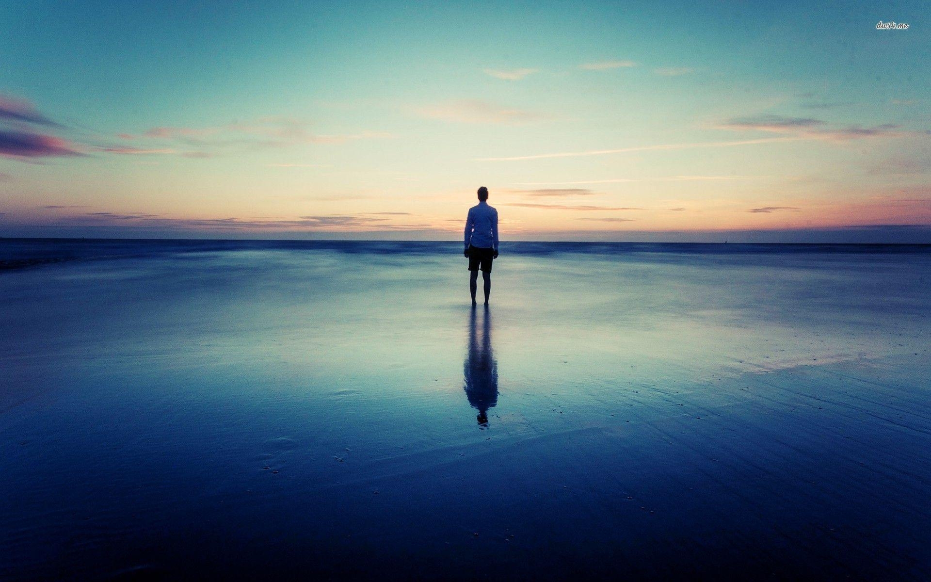 1920x1200 Lonely Man HD Wallpaper Free Download. New HD Wallpaper Download, Desktop