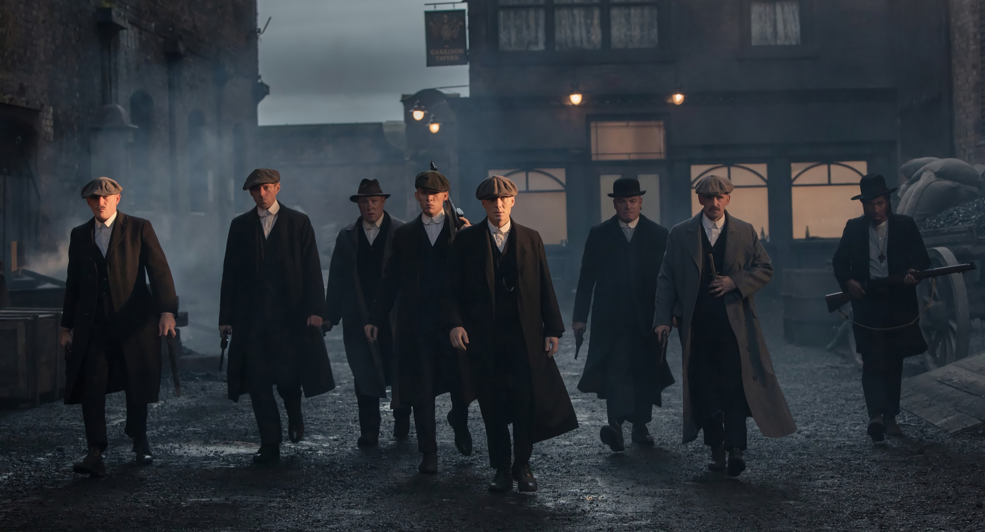 2000x1090 Cillian Murphy Peaky Blinders Thomas Shelby Arthur Shelby John Shelby BBC Wallpaper:, Desktop