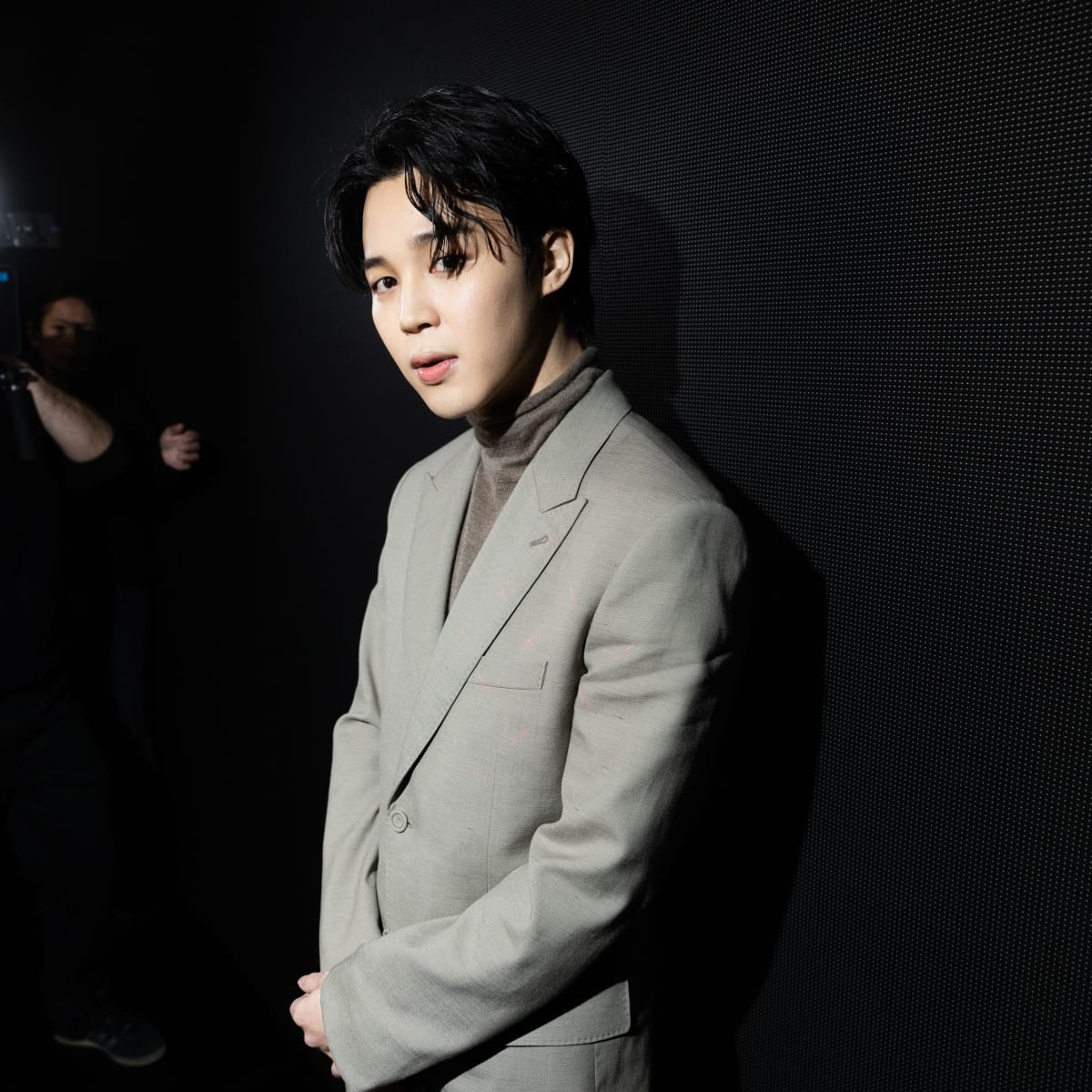 1200x1200 Jimin Steals the Show at Dior Men's Fall 2023 During Paris Fashion Week, Phone