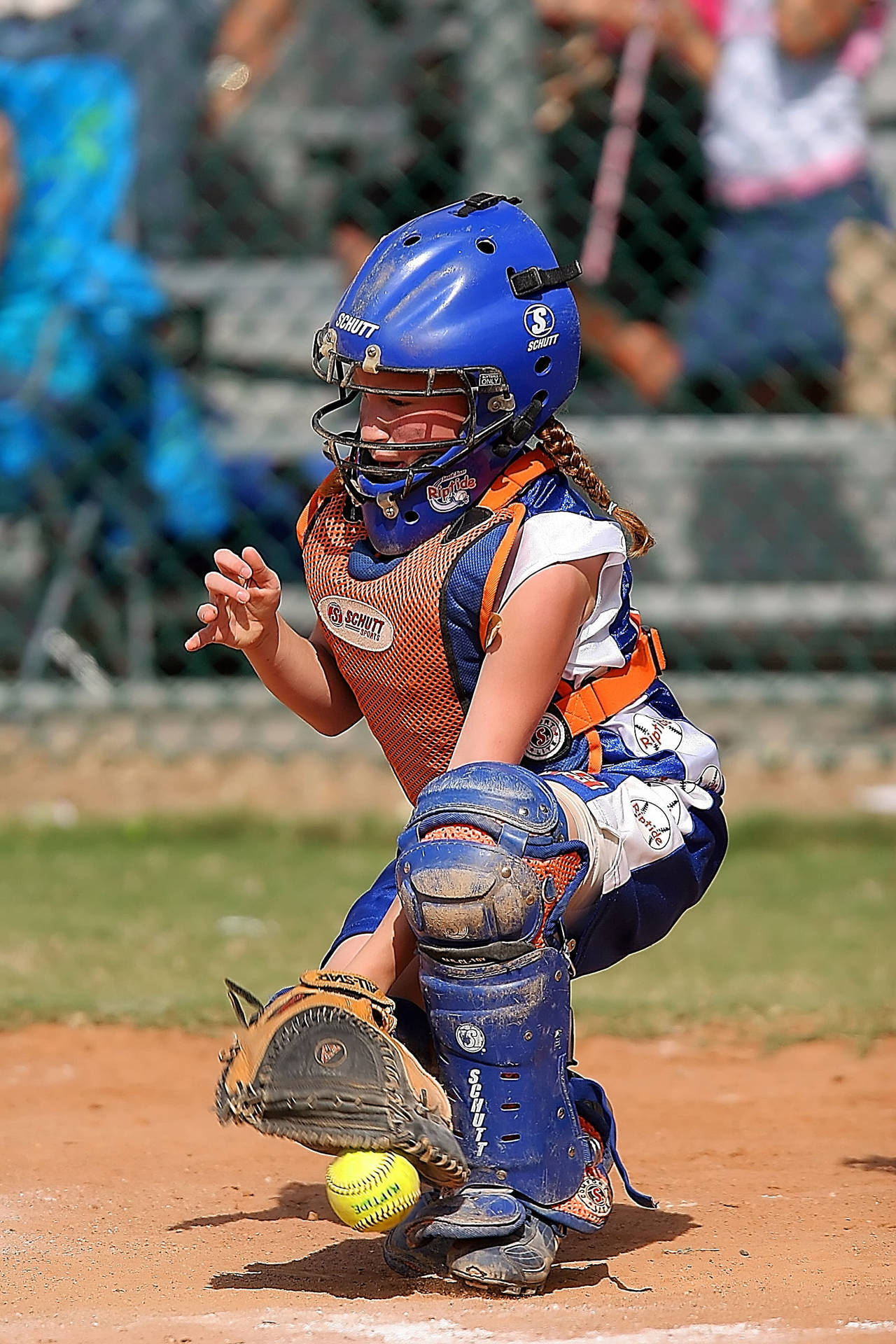 1280x1920 Download Softball Player With Dirt Covered Uniform Wallpaper, Phone