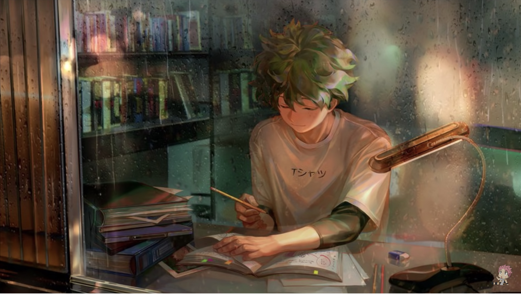 1780x1010 Anime Studying Wallpaper Free Anime Studying Background, Desktop