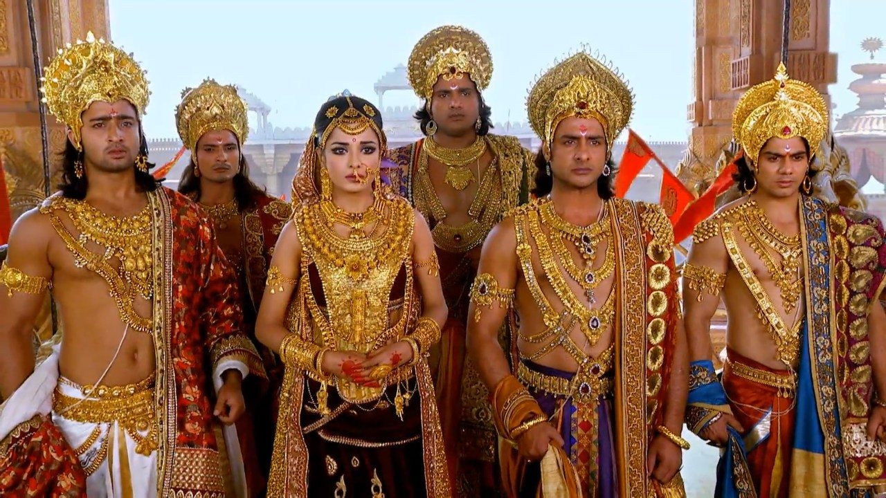 1280x720 Draupadi and her husbands Pandavas. Mahabharata TV series 2013. Pooja sharma, Young prince, Actors, Desktop