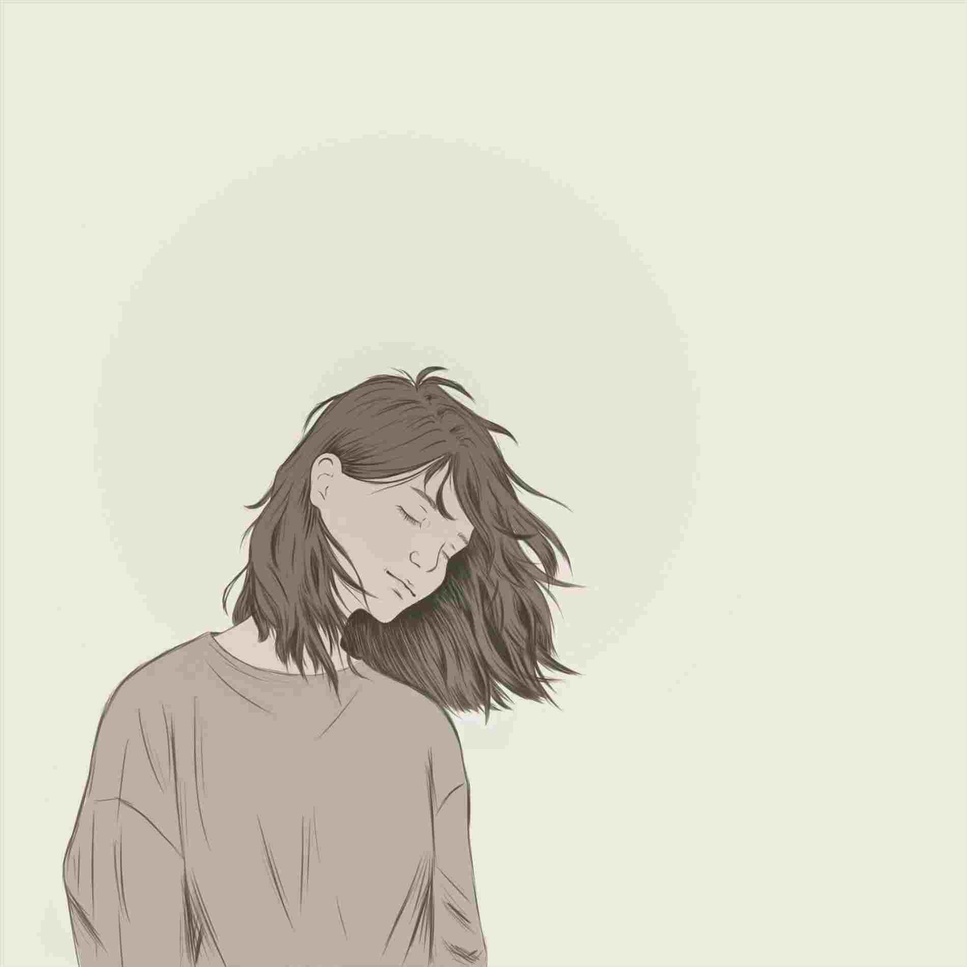 1900x1900 Aesthetic Girl Wallpaper, Phone