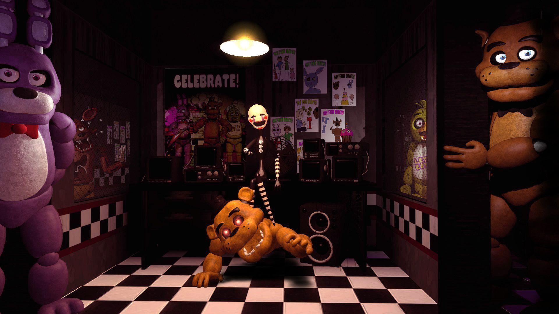 1920x1080 Scary FNAF Wallpaper, Desktop