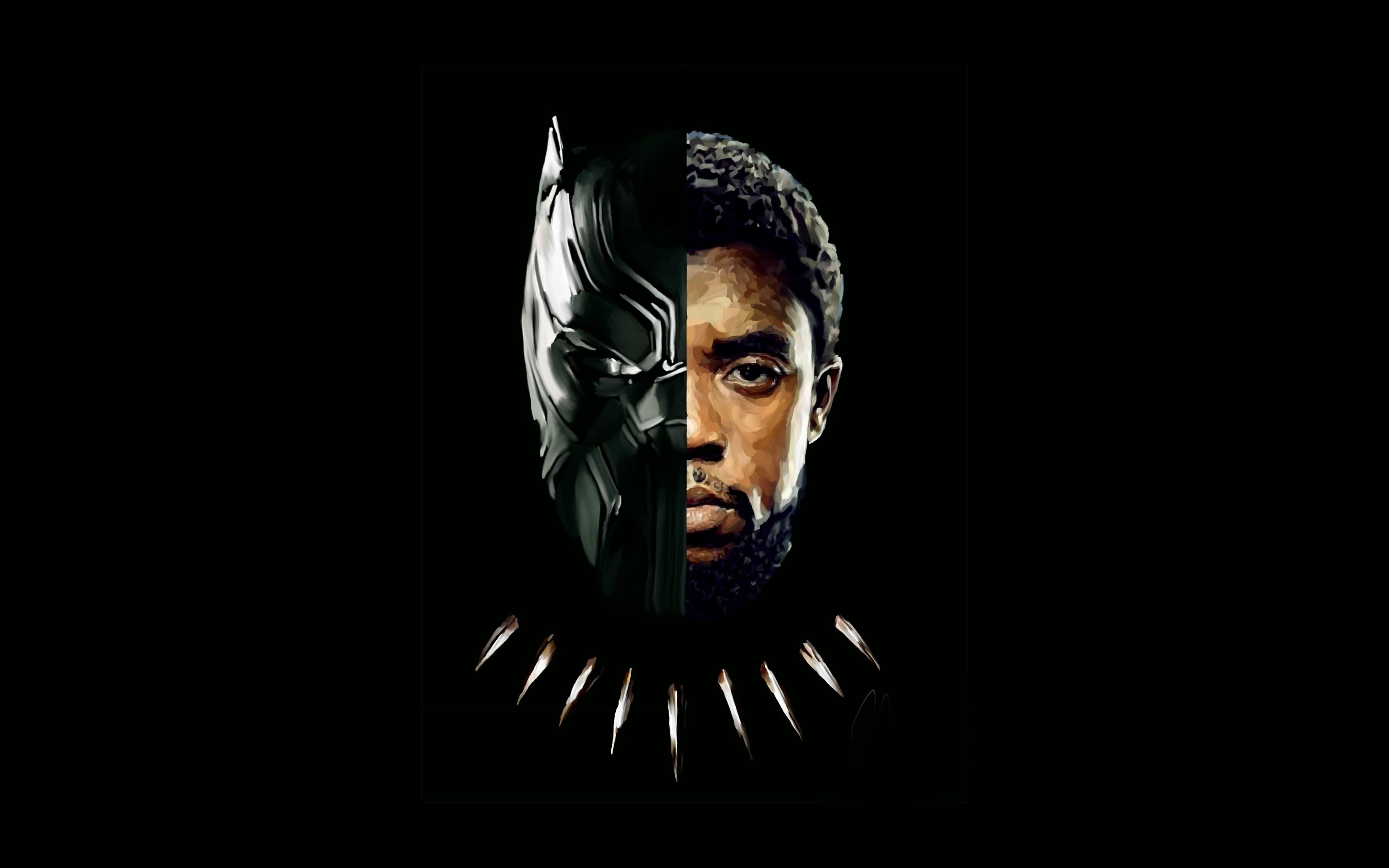 3840x2400 Cool Black Panther Wallpaper, Desktop