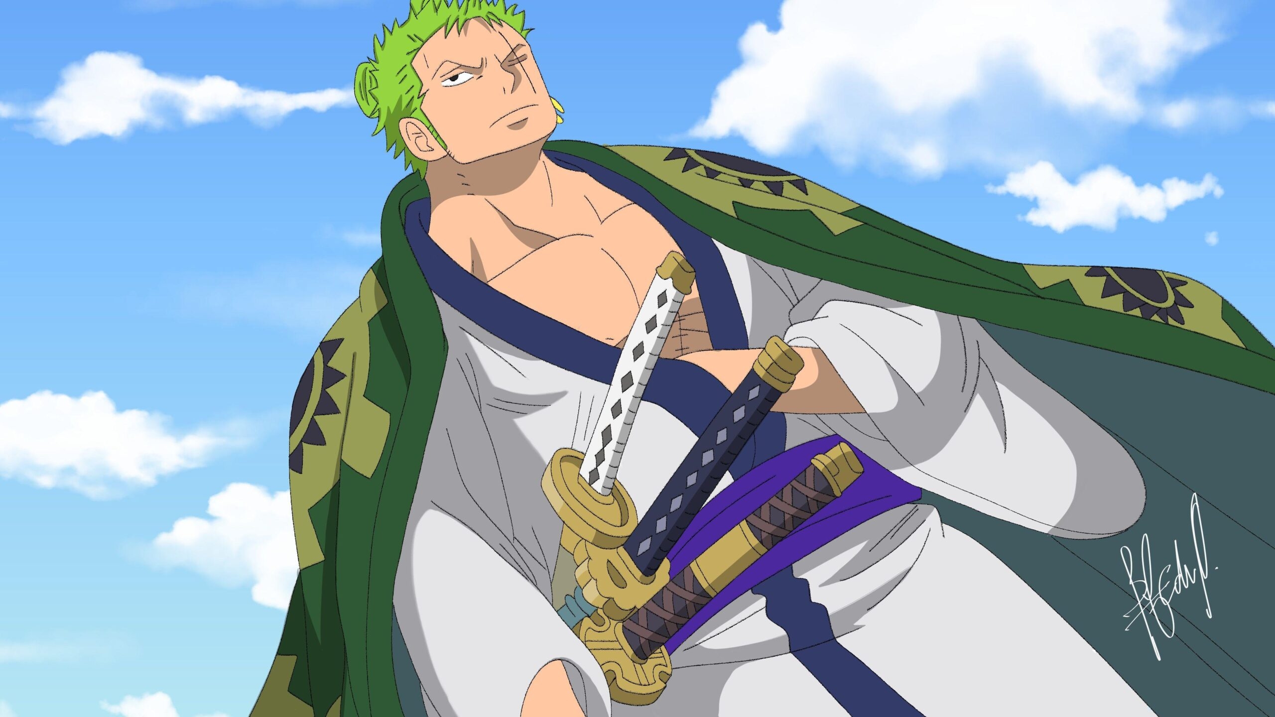 2560x1440 Zoro HD Wallpaper 4k For Pc, Desktop