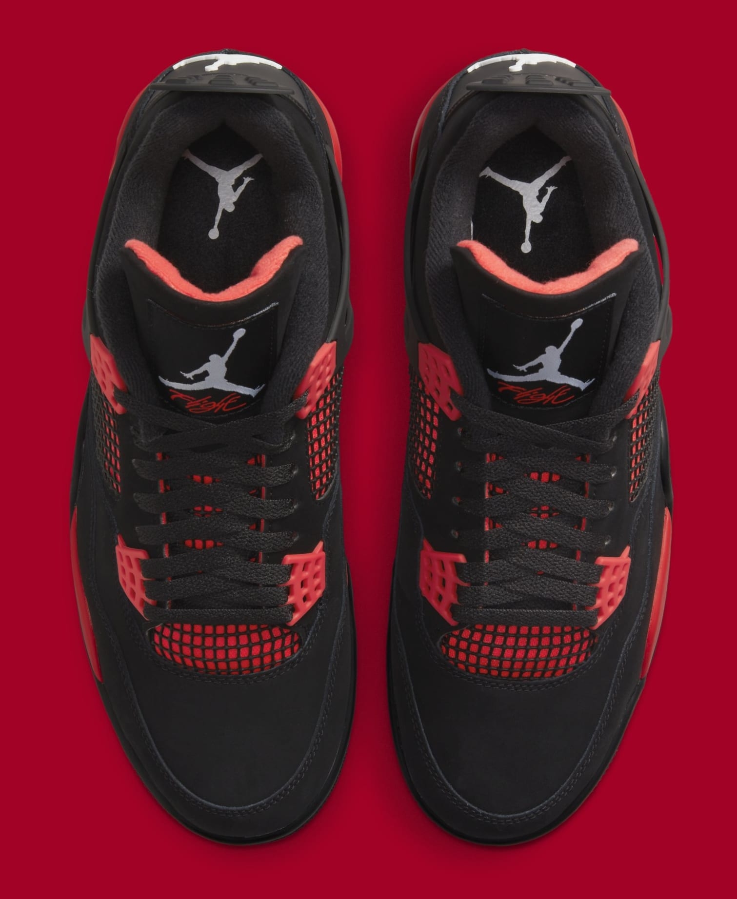 1520x1850 Air Jordan 4 IV Black Red Thunder Release Date CT8527 016, Phone