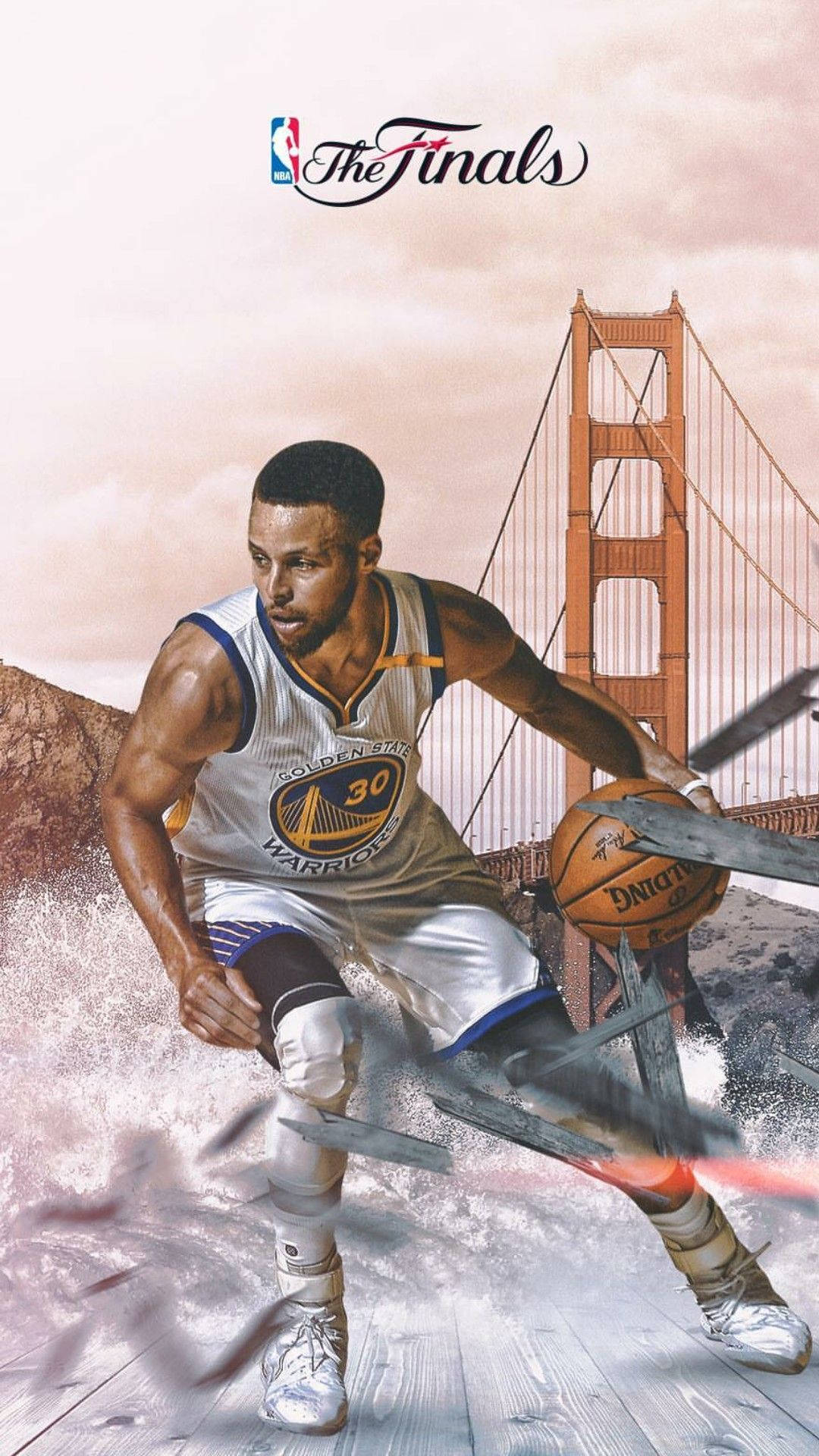 1080x1920 Download NBA iPhone Steph Curry Golden State Warriors Wallpaper, Phone