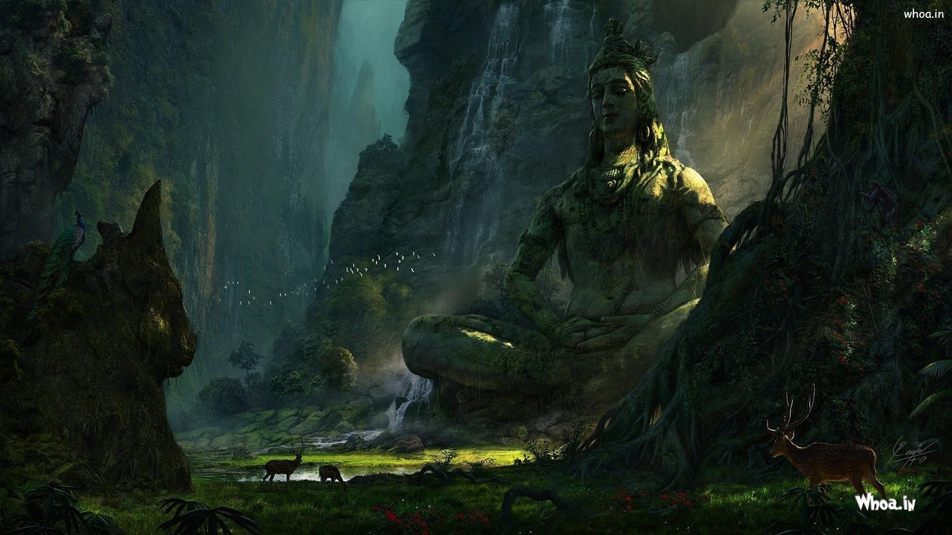 1920x1080 widescreen Lord Shiva Wallpaper 3D  Full HD. wall stuff, Desktop