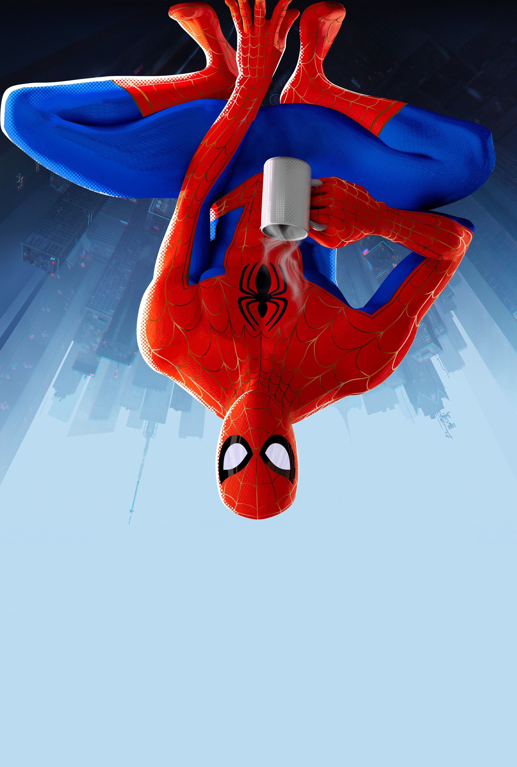 2030x3000 All Six Spiders In Spider Man: Into The Spider Verse Big HD, Phone