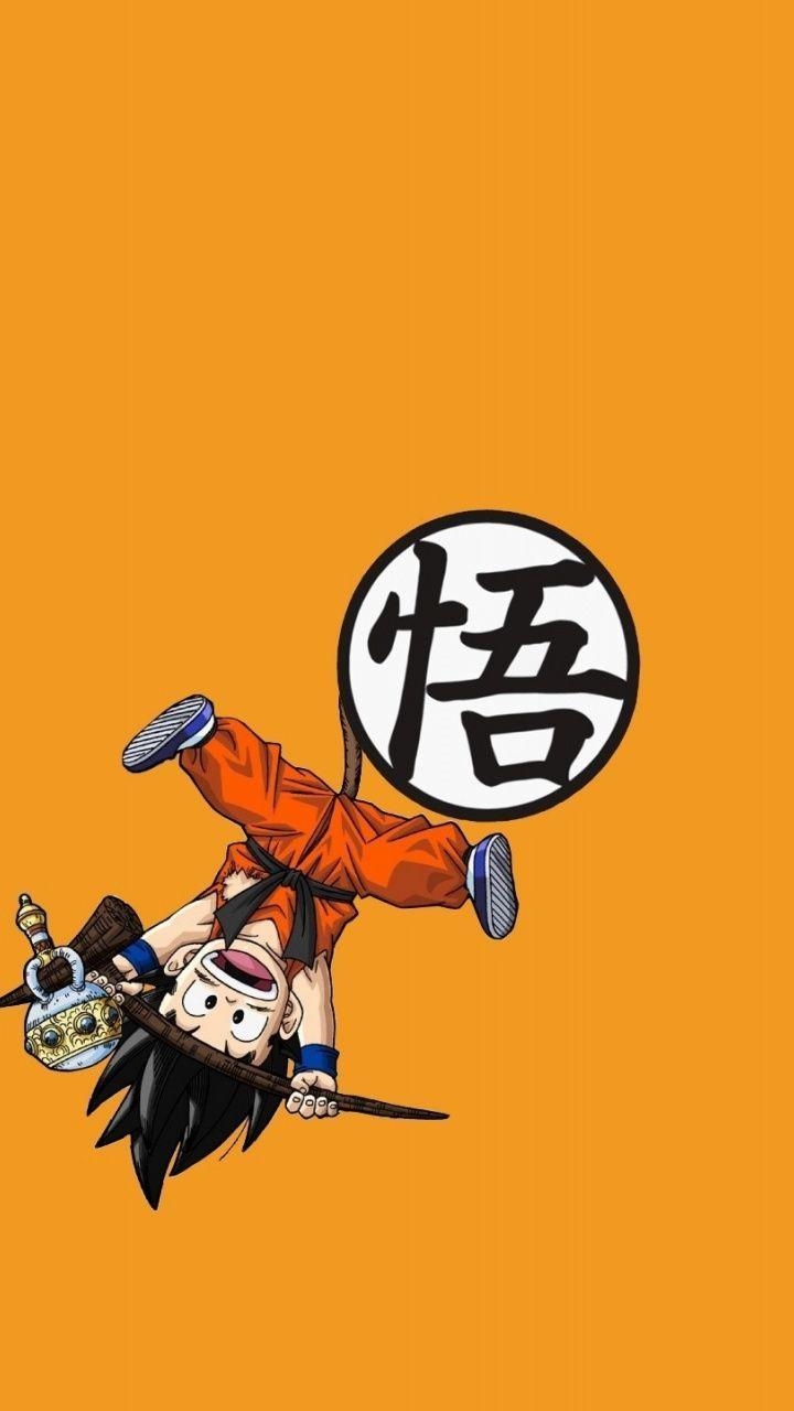 720x1280 wallpaper Humor, kid goku, minimal, dragon ball. pines, Phone