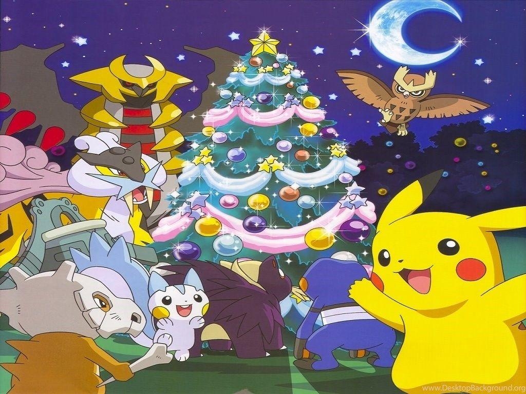 1030x770 Image Pokemon Christmas Wallpaper Kawaii Christmas Wallpaper, Desktop