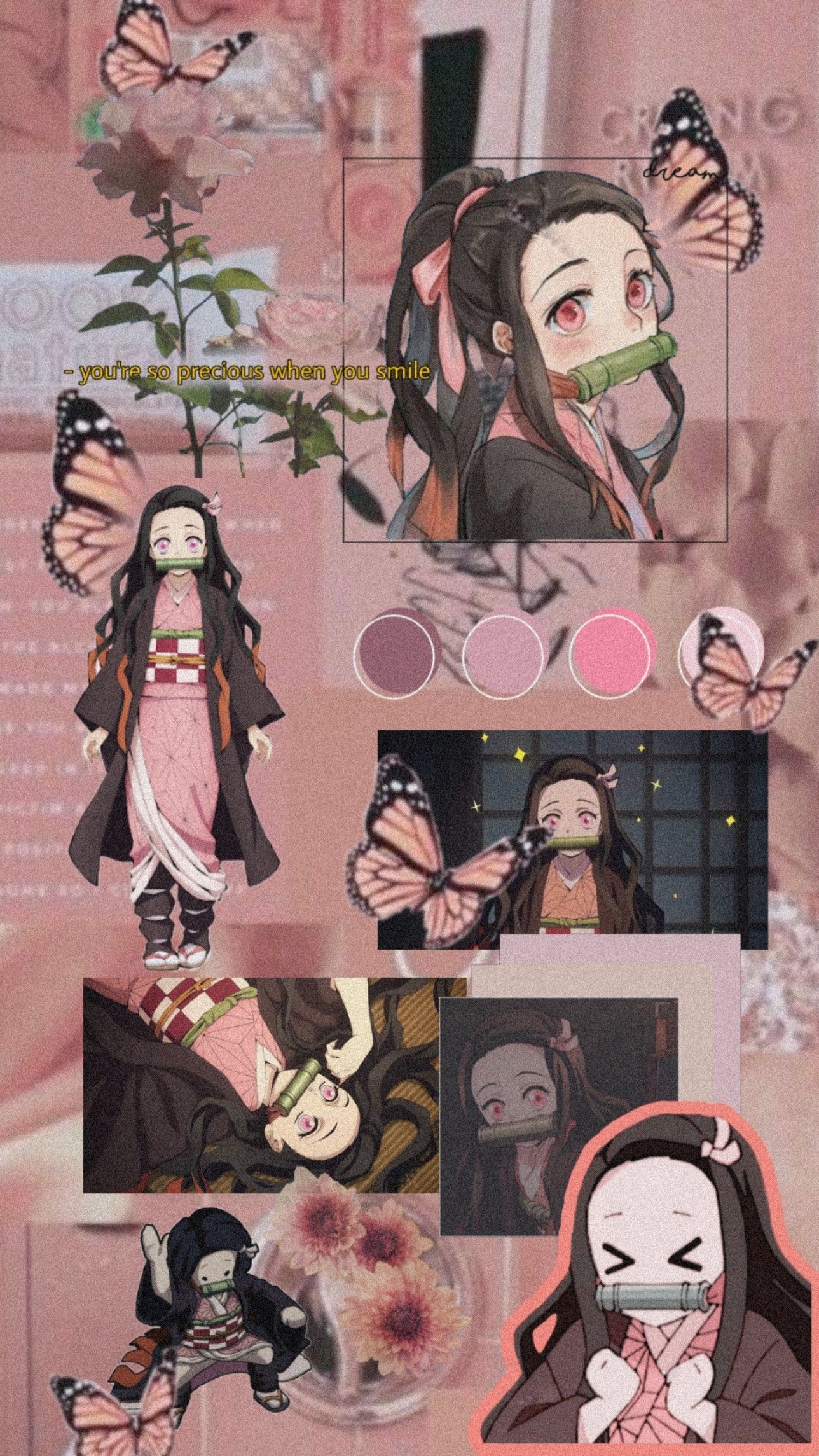 1290x2290 Nezuko Aesthetic Wallpaper Free Nezuko Aesthetic Background, Phone