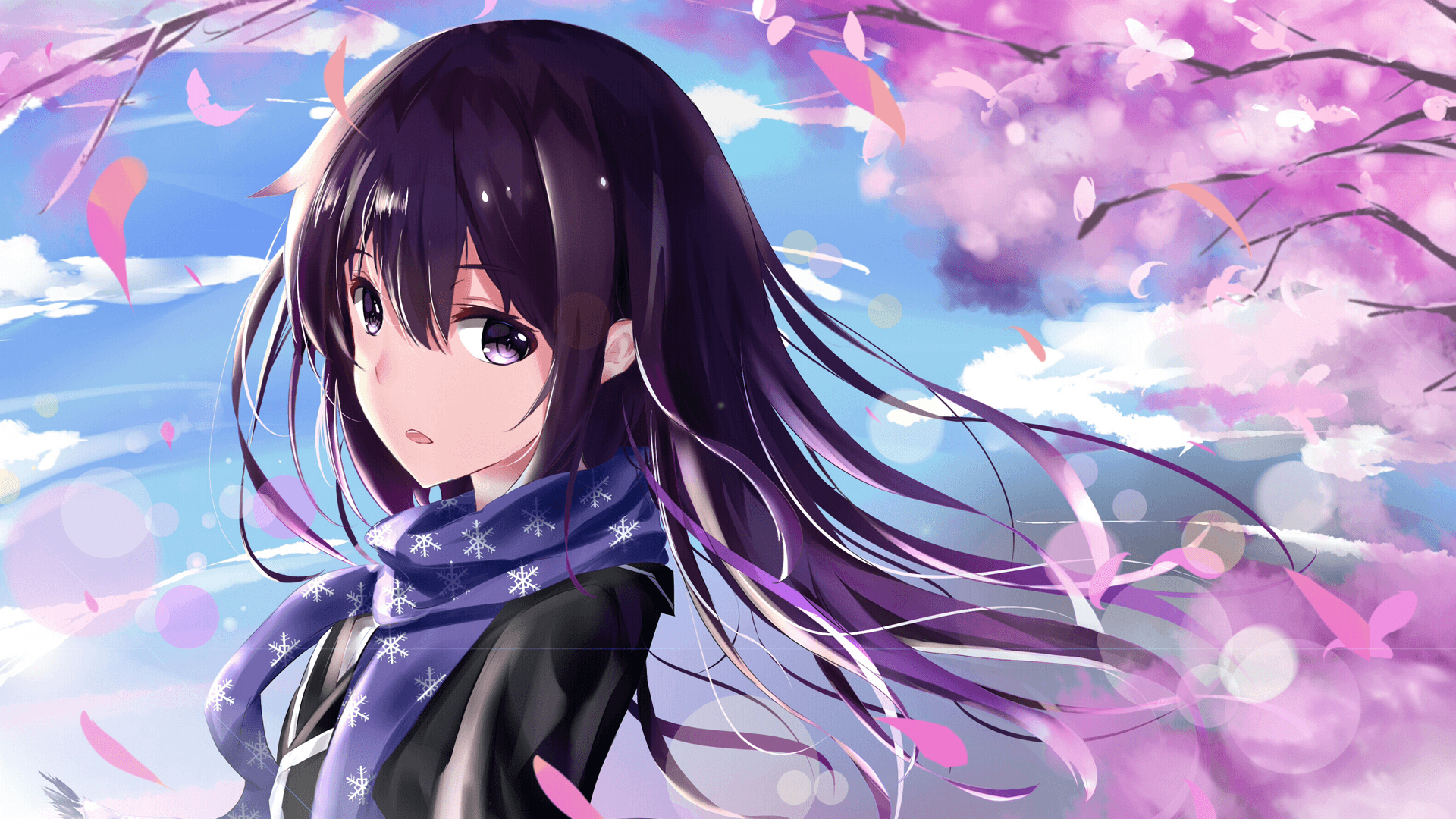 1920x1080 Purple Hair HD Wallpaper and Background Image, Desktop