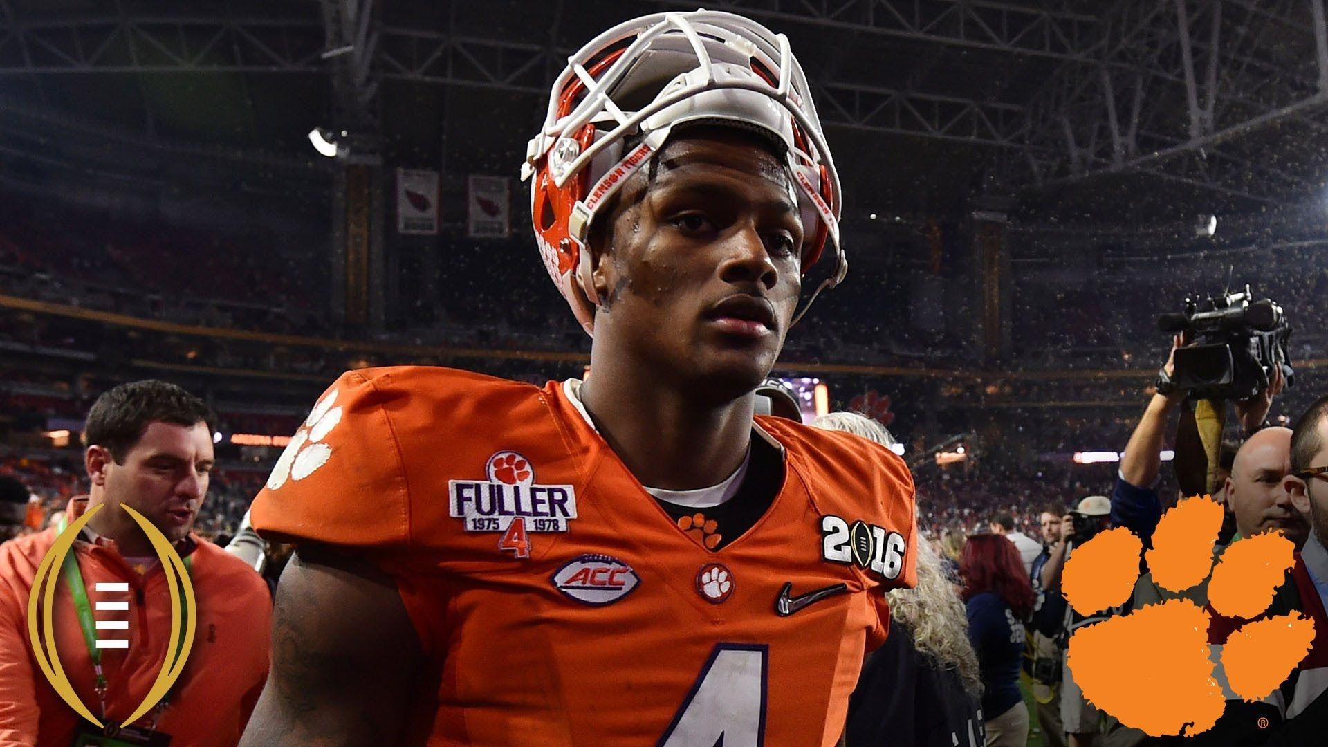 1920x1080 Clemson QB Deshaun Watson: I Thought We Should Have Won vs, Desktop