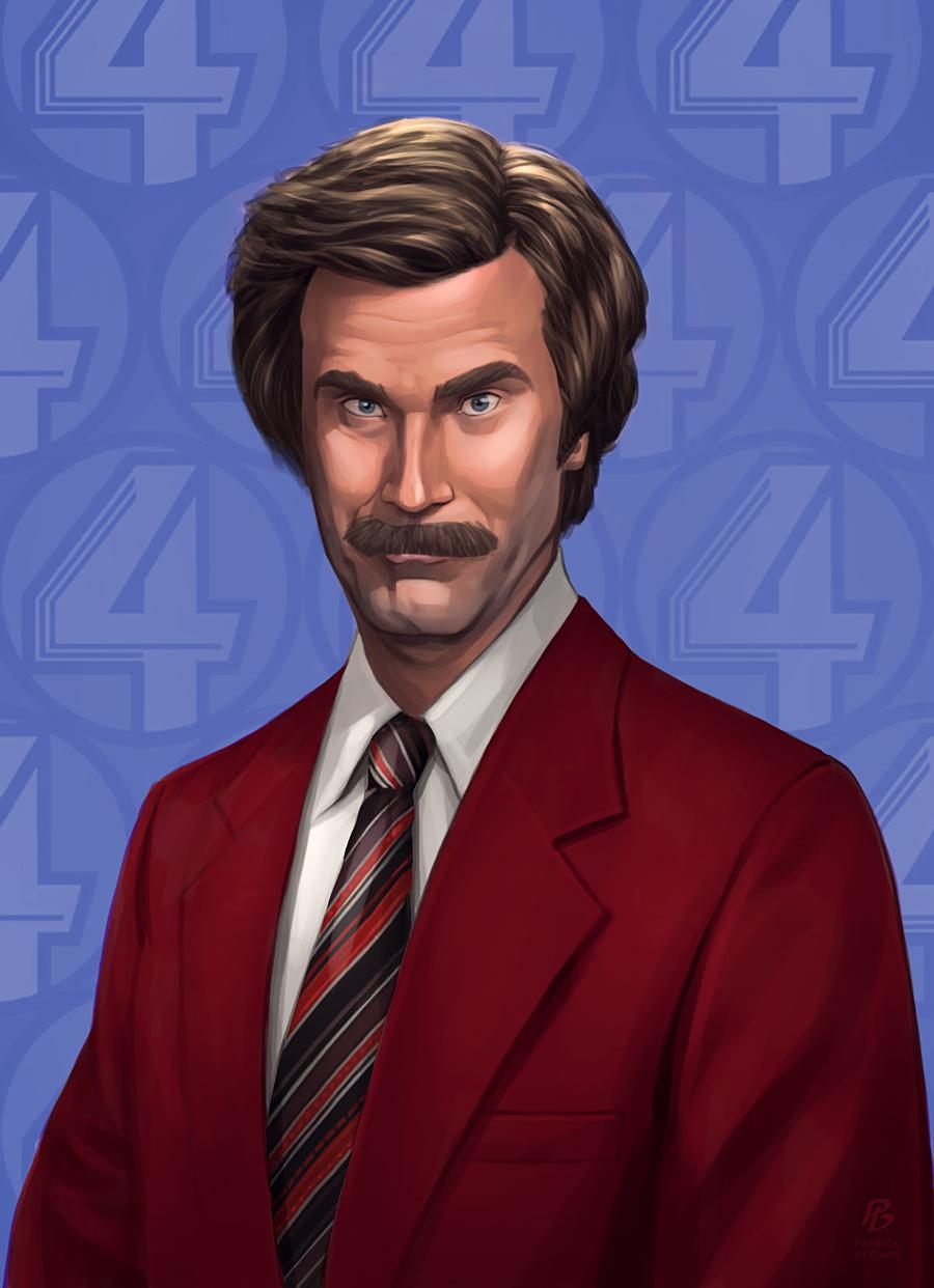 900x1250 Wallpaper ron burgundy stayclassy, Phone