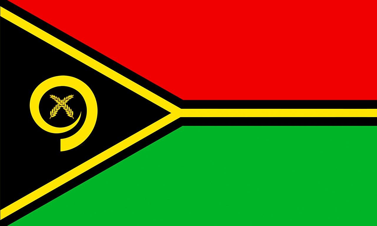 1280x770 Photo Vanuatu Flag, Desktop