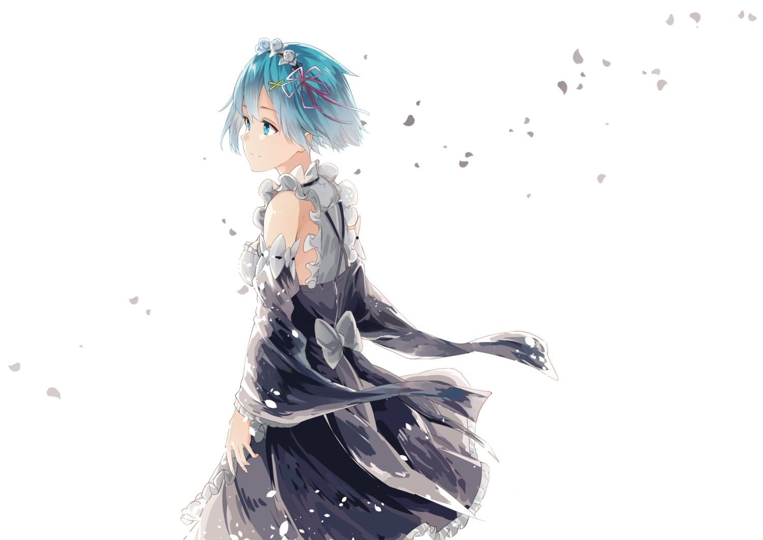 1500x1070 aliasing dawndusk rem (re:zero) re:zero kara hajimeru isekai, Desktop