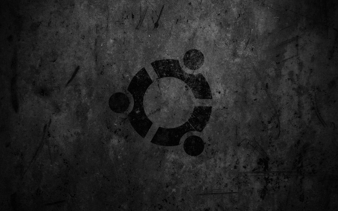 1440x900 Dark Silver Ubuntu Wallpaper. High Definition Wallpaper Desktop, Desktop