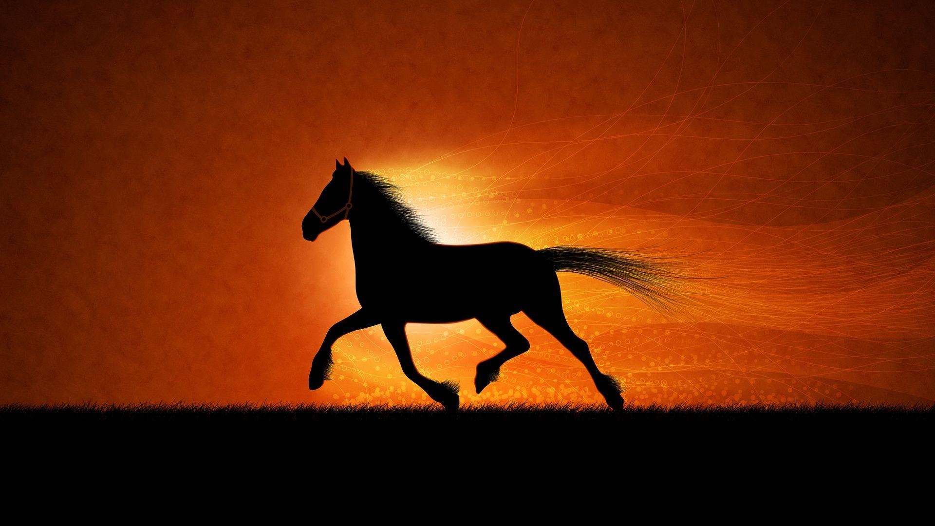 1920x1080 Running horse Wallpaper in jpg format for free download, Desktop