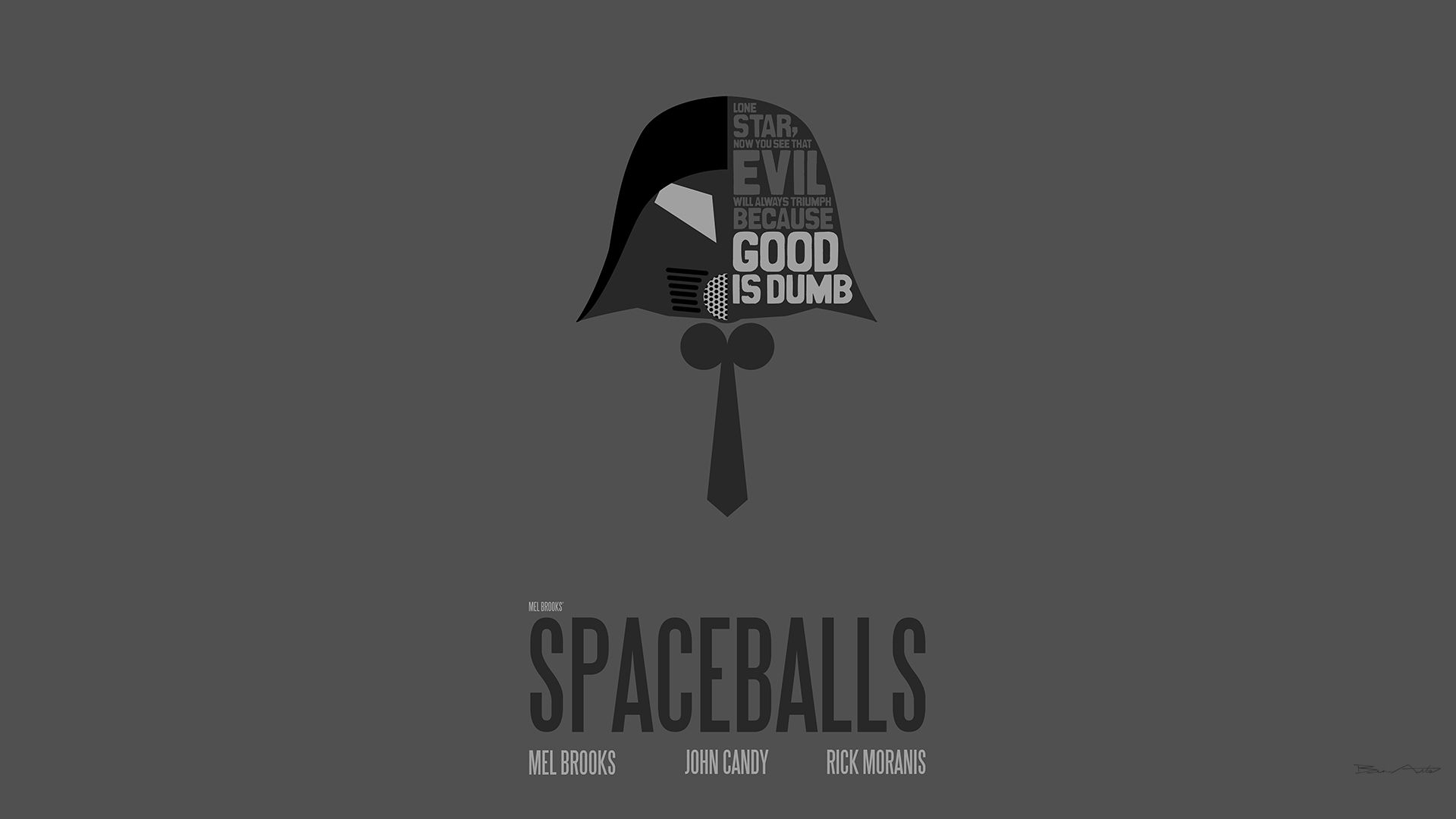 1920x1080 Spaceballs -Good is Dumb [OC] (), Desktop