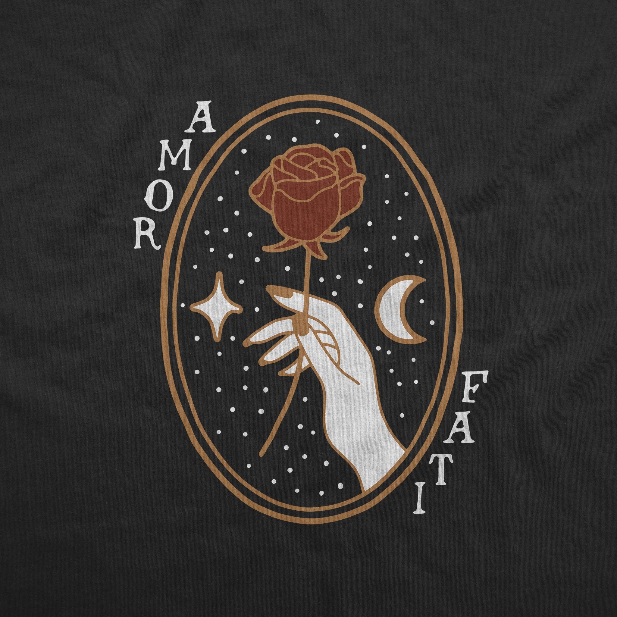 2050x2050 Amor Fati. Rose Graphic. Unisex T Shirt. Graphic, Amor, Cat Graphic, Phone