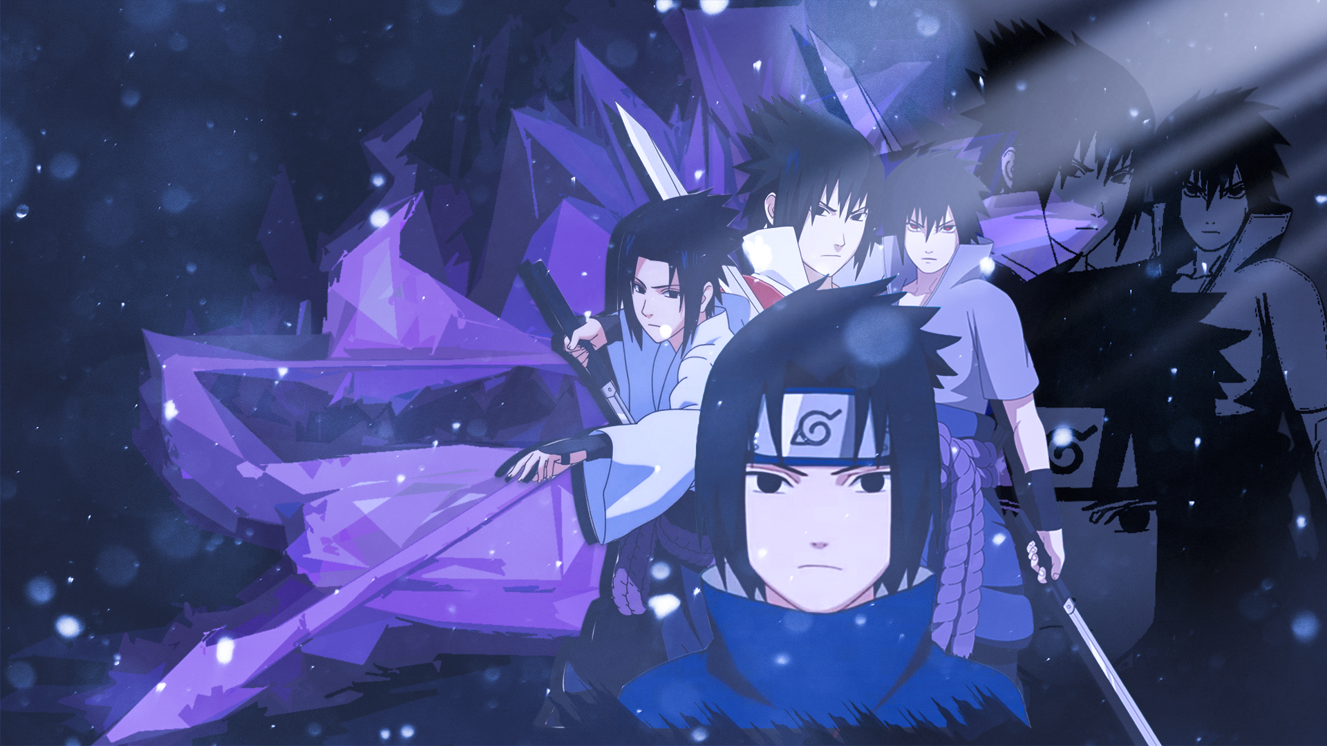 1920x1080 dark eyes, Uchiha Sasuke, Naruto Shippuuden, anime, anime boys, purplex1080 Wallpaper, Desktop