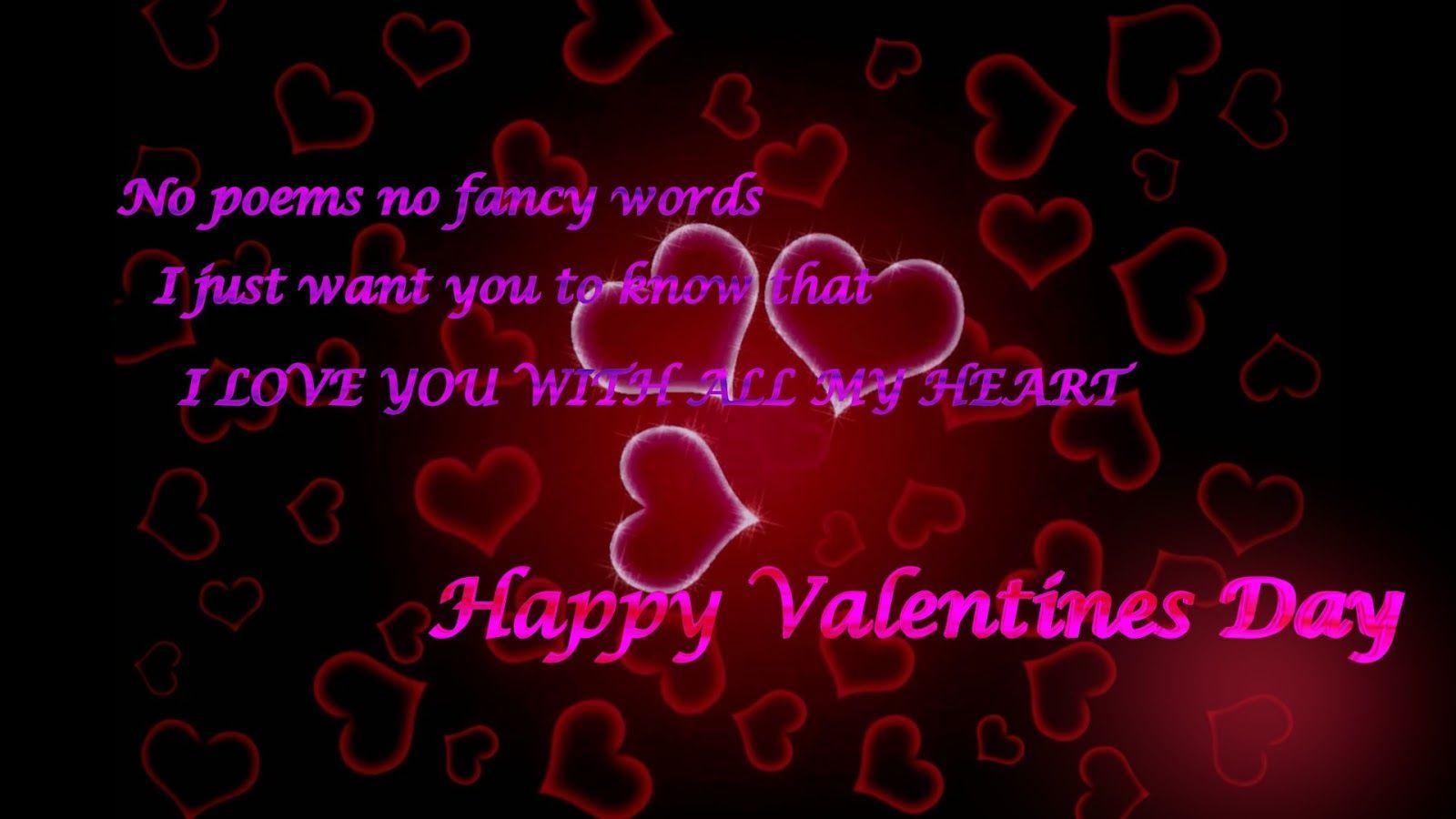 1600x900 Valentine Happy Valentines Day Poem Wallpaper HD Short Poems, Desktop