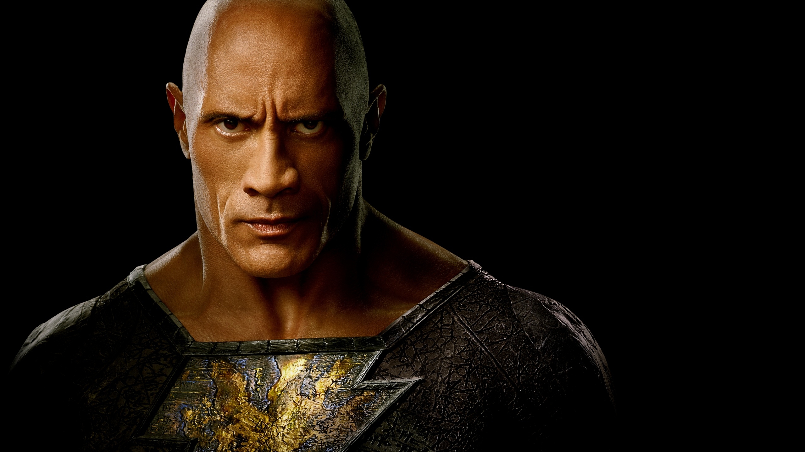 2560x1440 Black Adam Wallpaper 4K, 2022 Movies, Dwayne Johnson, DC Comics, Black Dark, Desktop