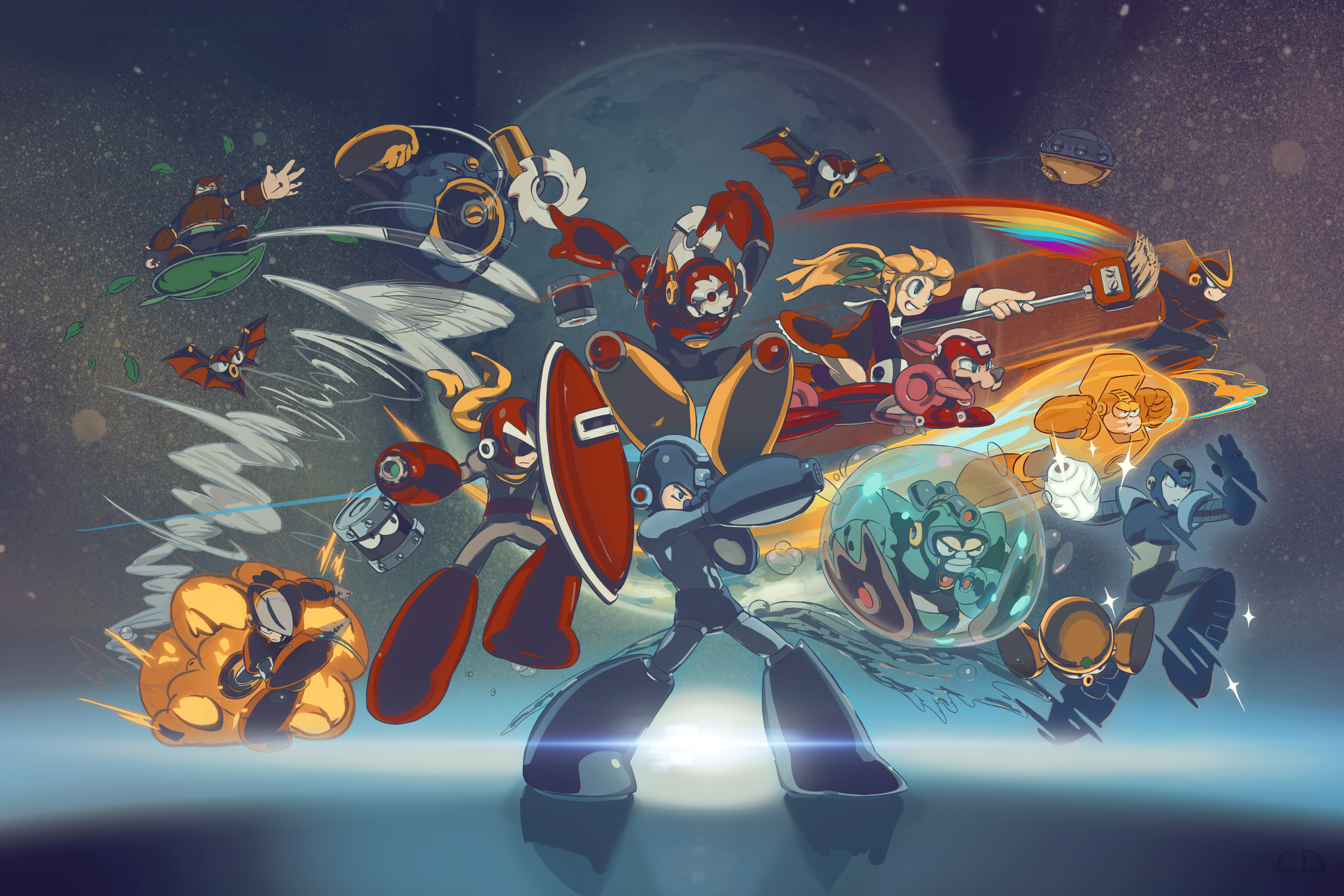 4500x3000 Download Mega man wallpaper  16611 WallpaperUP, Desktop