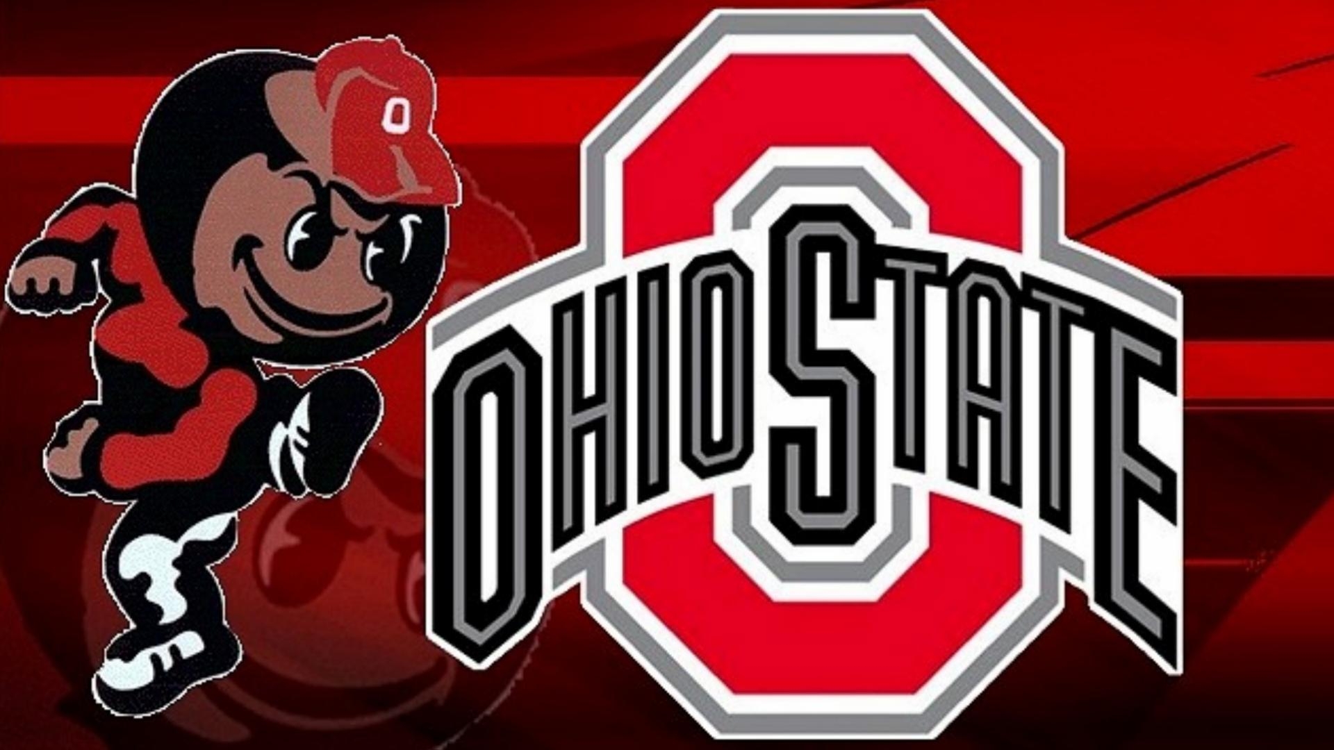 1920x1080 BRUTUS BUCKEY, RED BLOCK O OHIO STATE State Football, Desktop