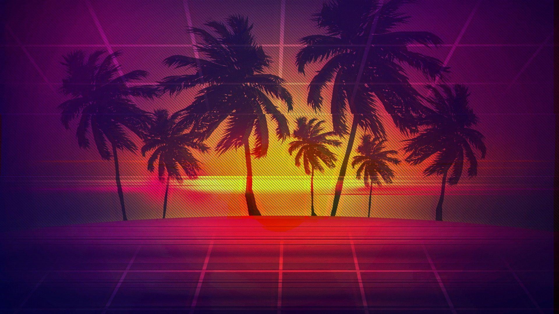 1920x1080 Retro Wave Full HD Wallpaper and Backgroundx1080, Desktop