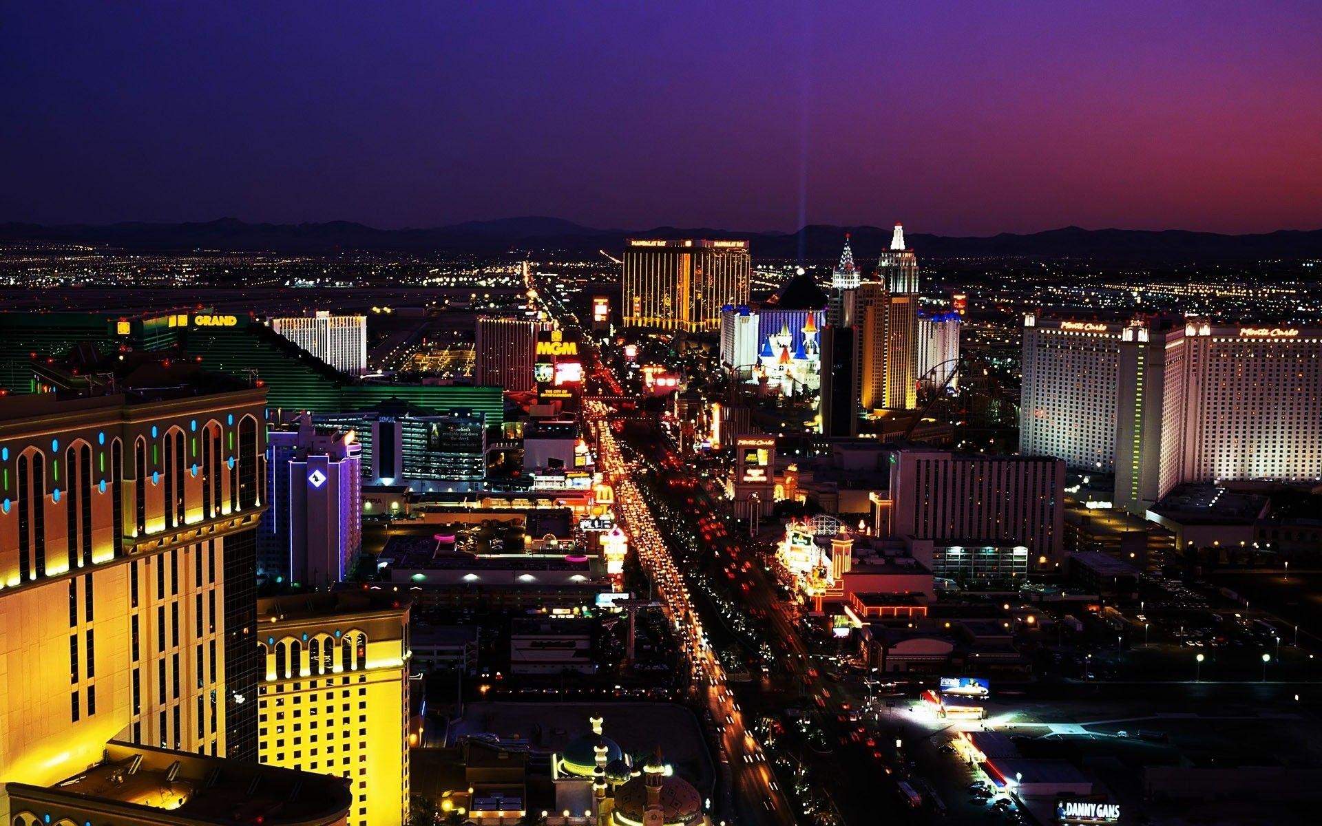 1920x1200 Las Vegas Strip Night Beautiful HD Wallpaper. Las Vegas Club, Desktop