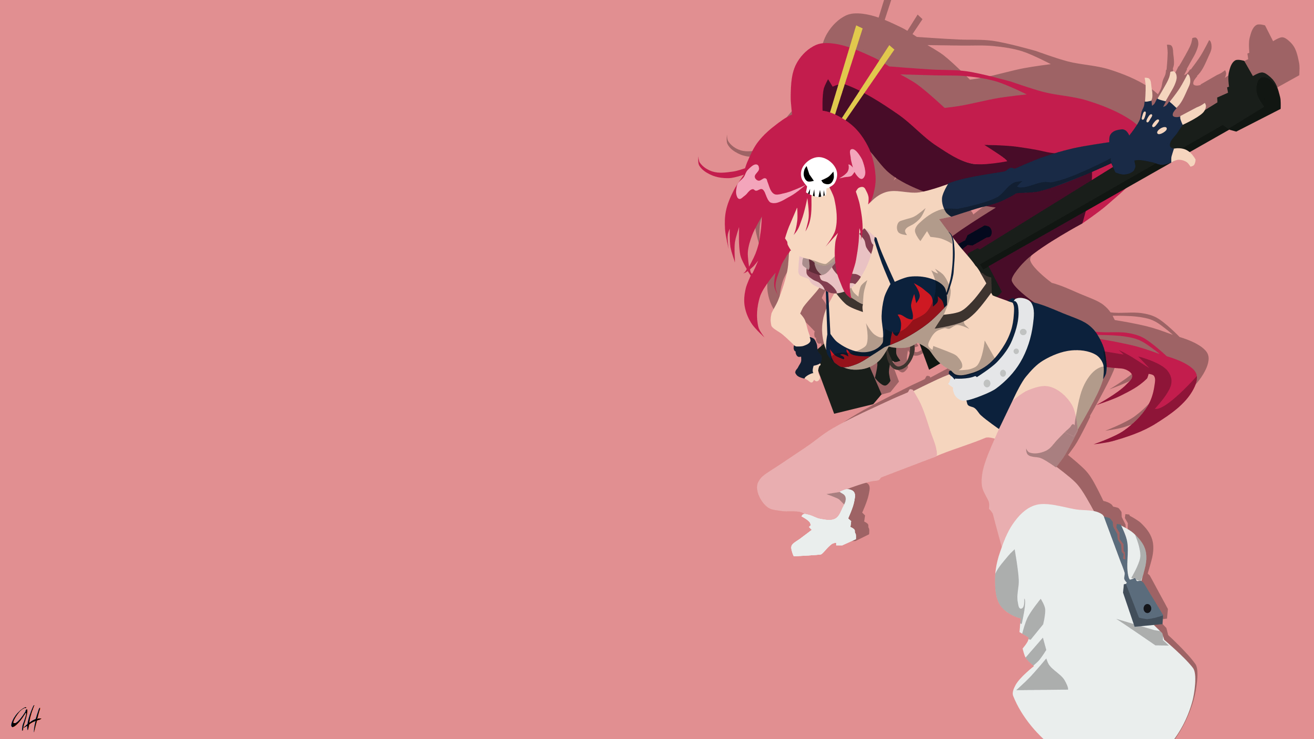 2560x1440 Yoko Littner Tengen Toppa Gurren Lagann HD Wallpaper. Background, Desktop