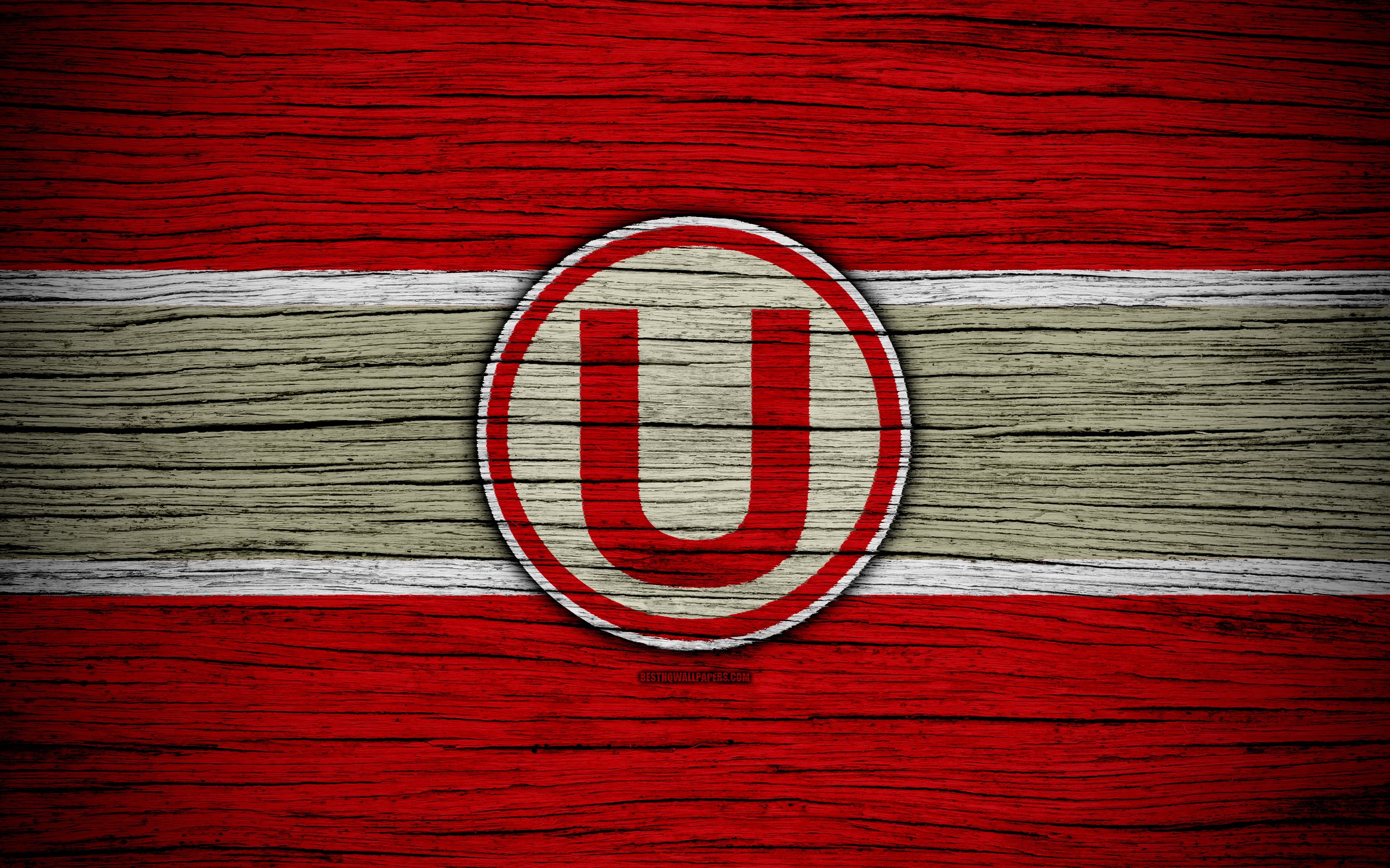 3840x2400 Download wallpaper Universitario de Deportes FC, 4k, Peruvian, Desktop