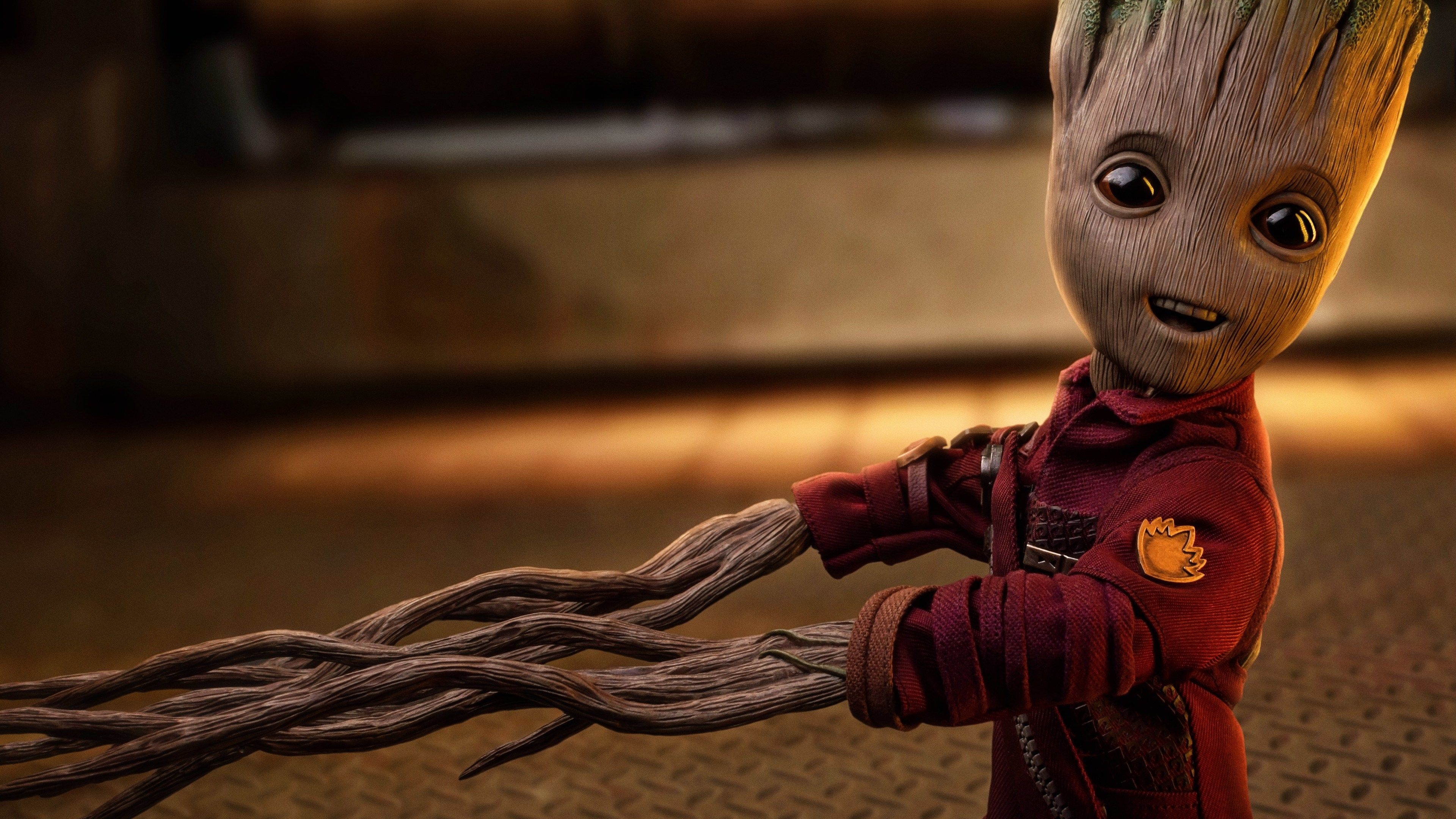 3840x2160 Baby Groot 5k 2018 Artwork Superheroes Wallpaper, Hd Wallpaper, Desktop