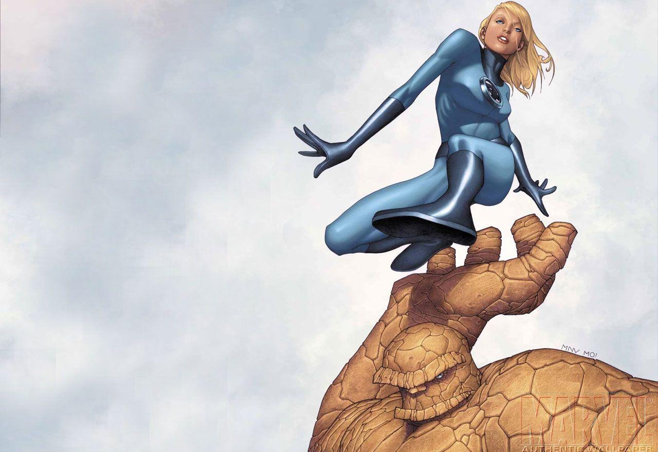 1280x880 Invisible Woman Thing Marvel Comics Invisible Woman, thing Marvel, Desktop