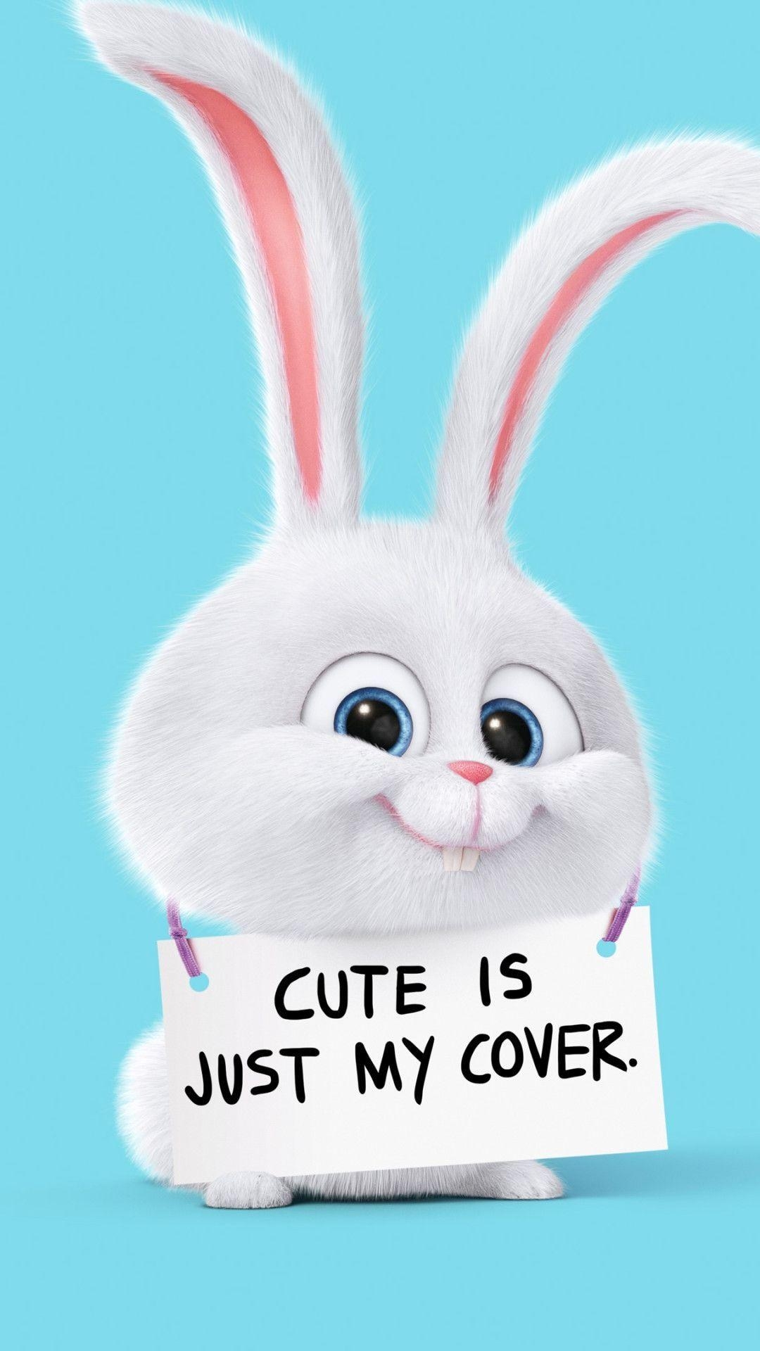 1080x1920 Cute Bunny Wallpaper HD Cartoonwalpaperlist.com, Phone