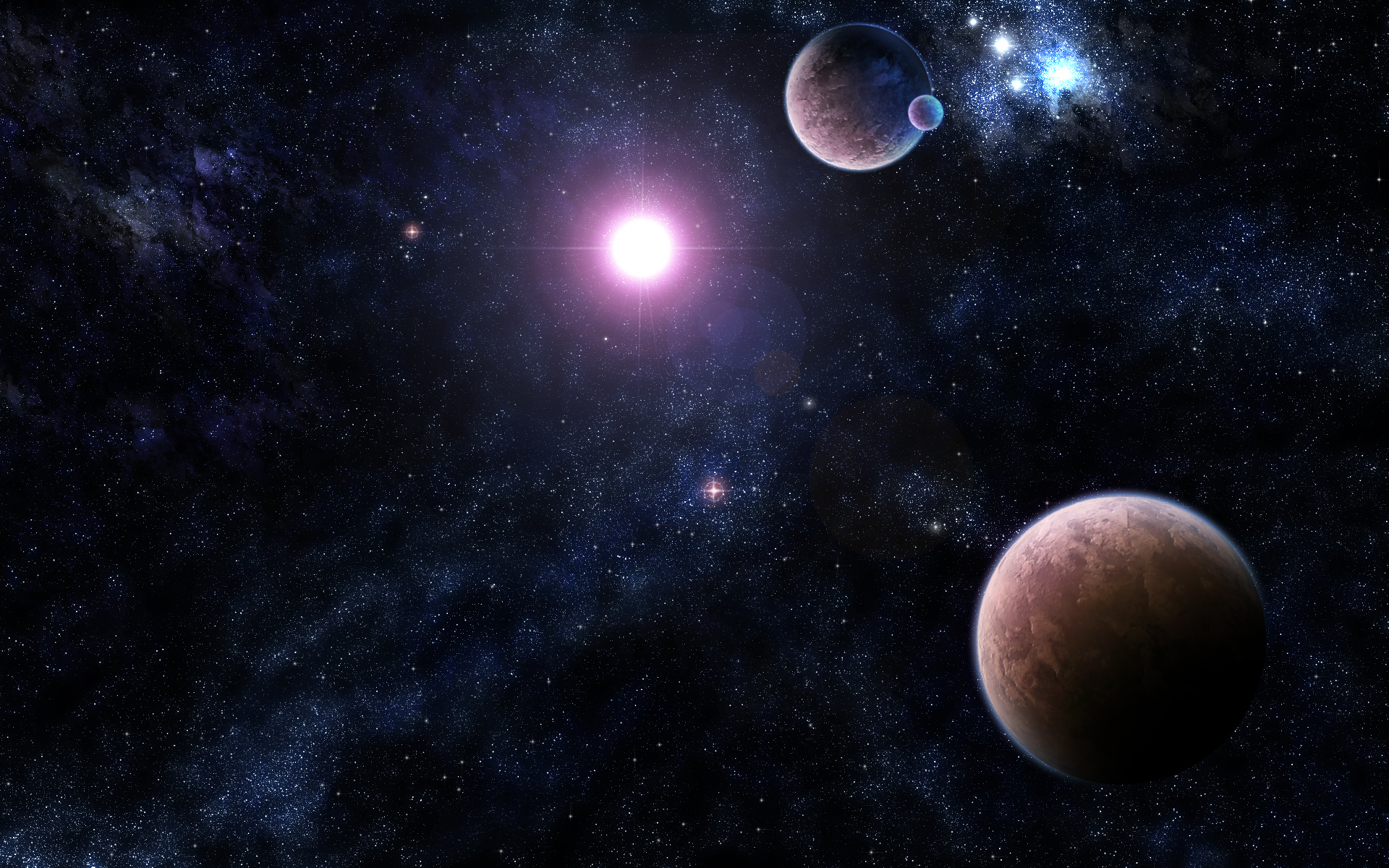 1920x1200 Planets HD Wallpaper, Desktop