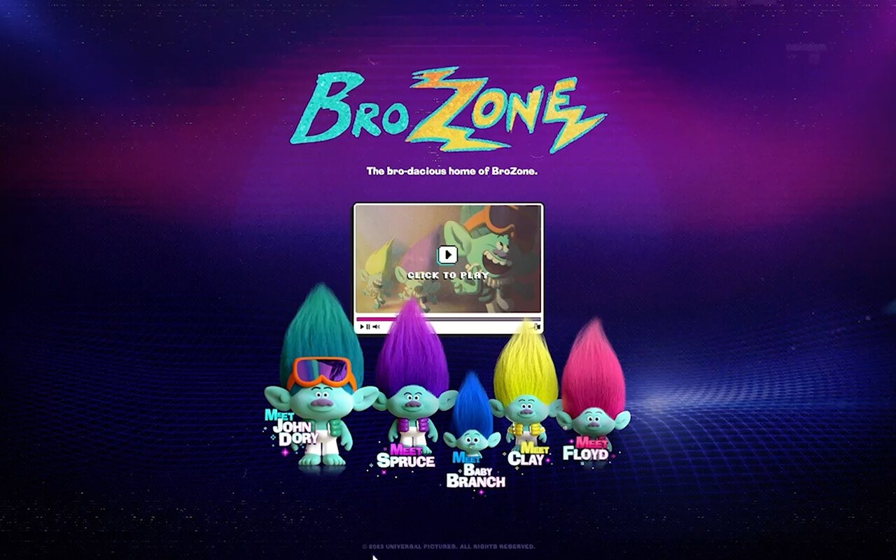 1280x800 Trolls Band Together: BroZone, Desktop