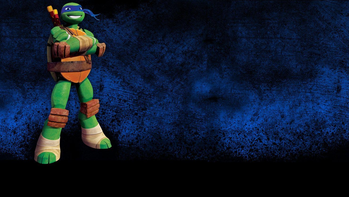 1480x840 TMNT 2012 Leonardo, Desktop