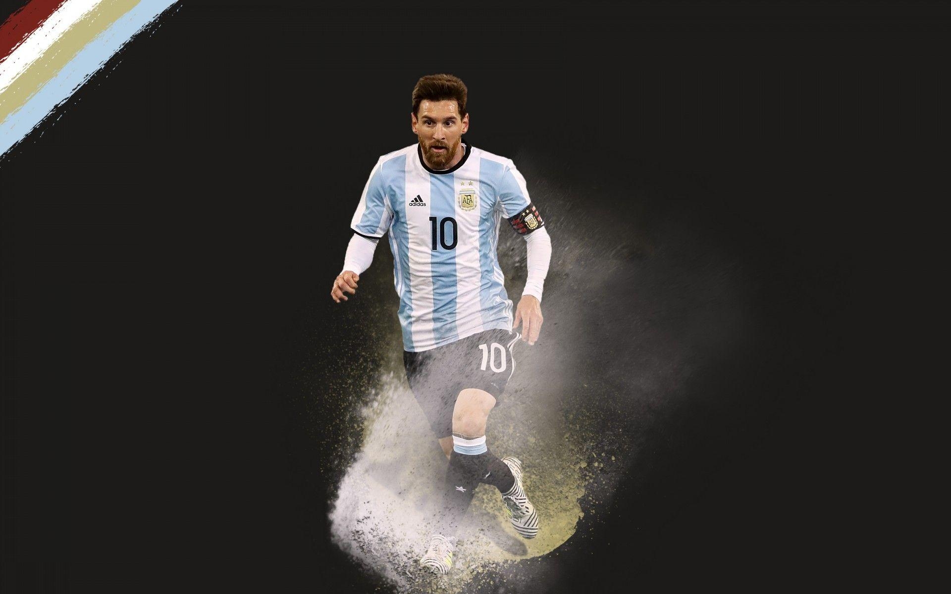 1920x1200 Wallpaper Lionel Messi, FC Barcelona, Argentine, Footballer, 4K, Desktop