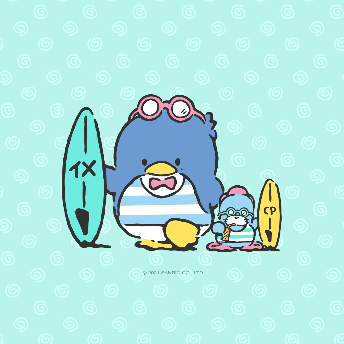 1130x1130 Sanrio na Twitteru: Take #Tuxedosam on the go with new background for your phone!, Phone