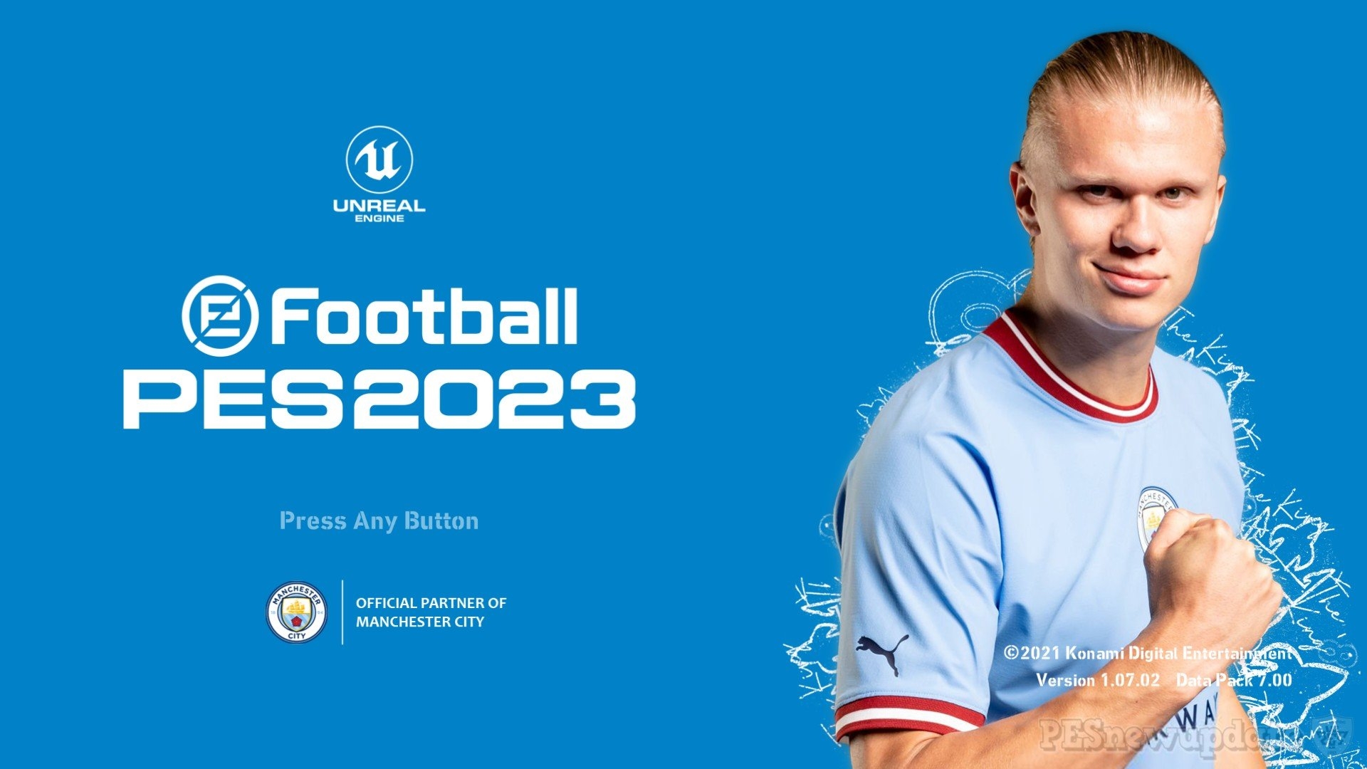 1920x1080 PES 2021 Menu Manchester City 2022 2023 V2 By PESNewupdate PESNewupdate.com. Free Download Latest Pro Evolution Soccer Patch & Updates, Desktop