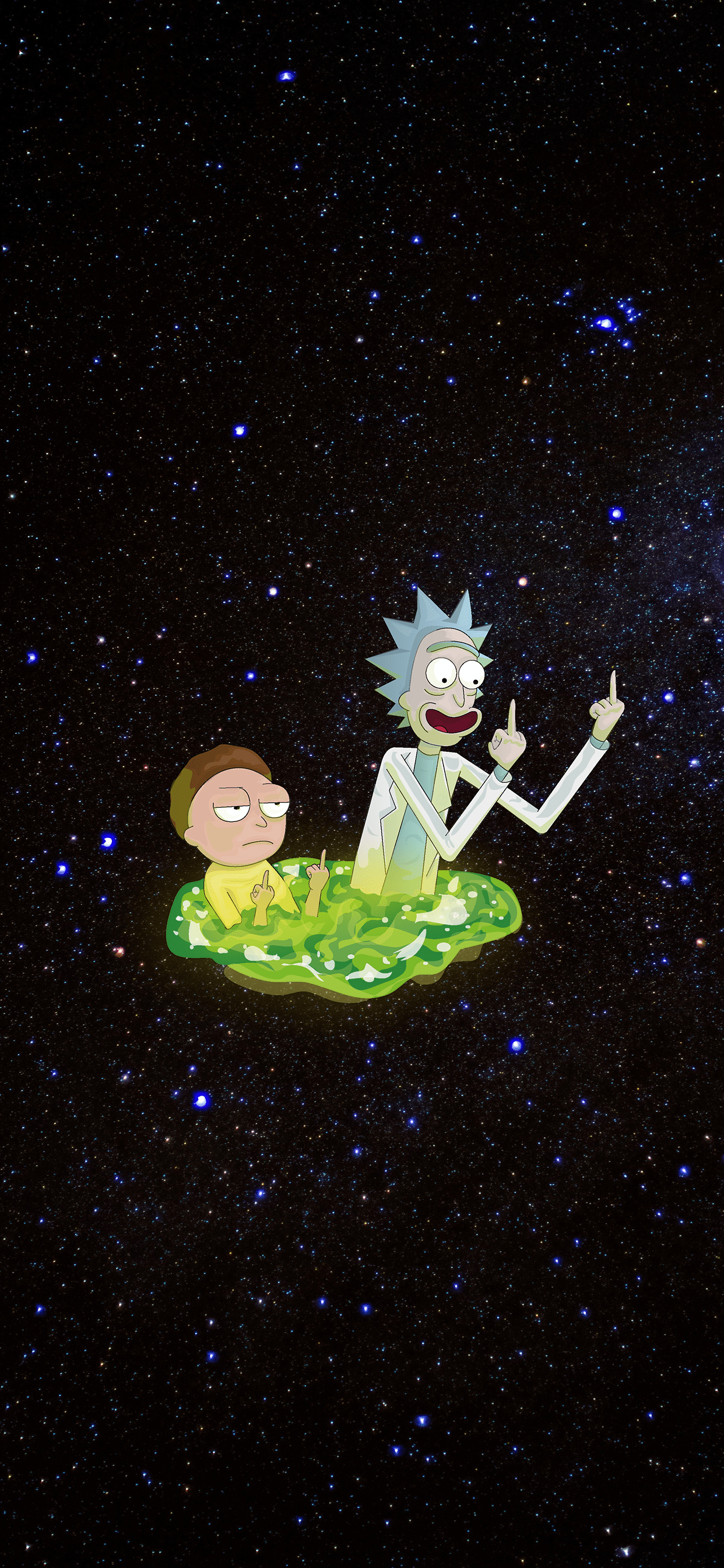 1250x2690 Rick and Morty Wallpaper, Phone