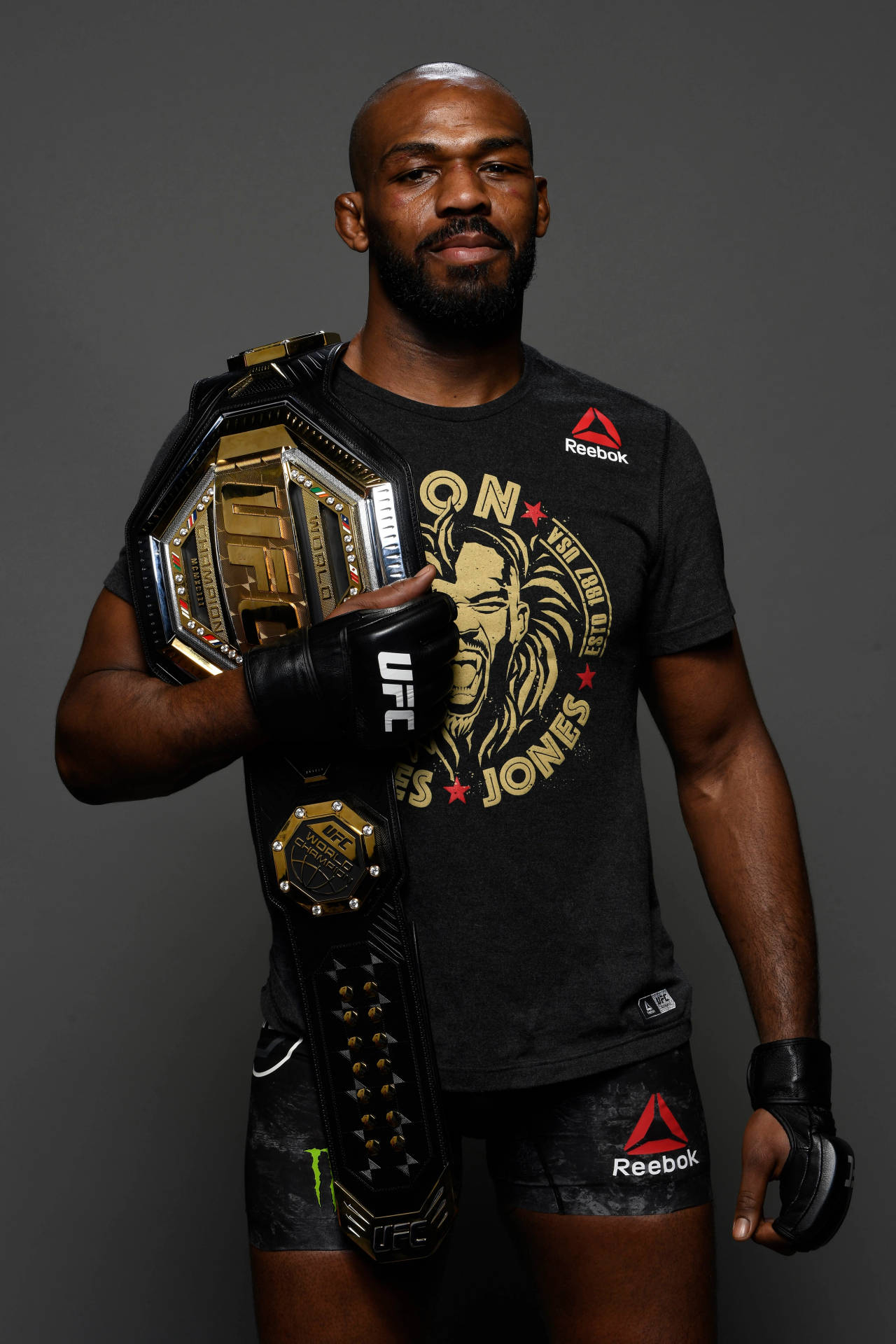 1280x1920 Download Jon Jones Champion Photo Wallpaper, Phone