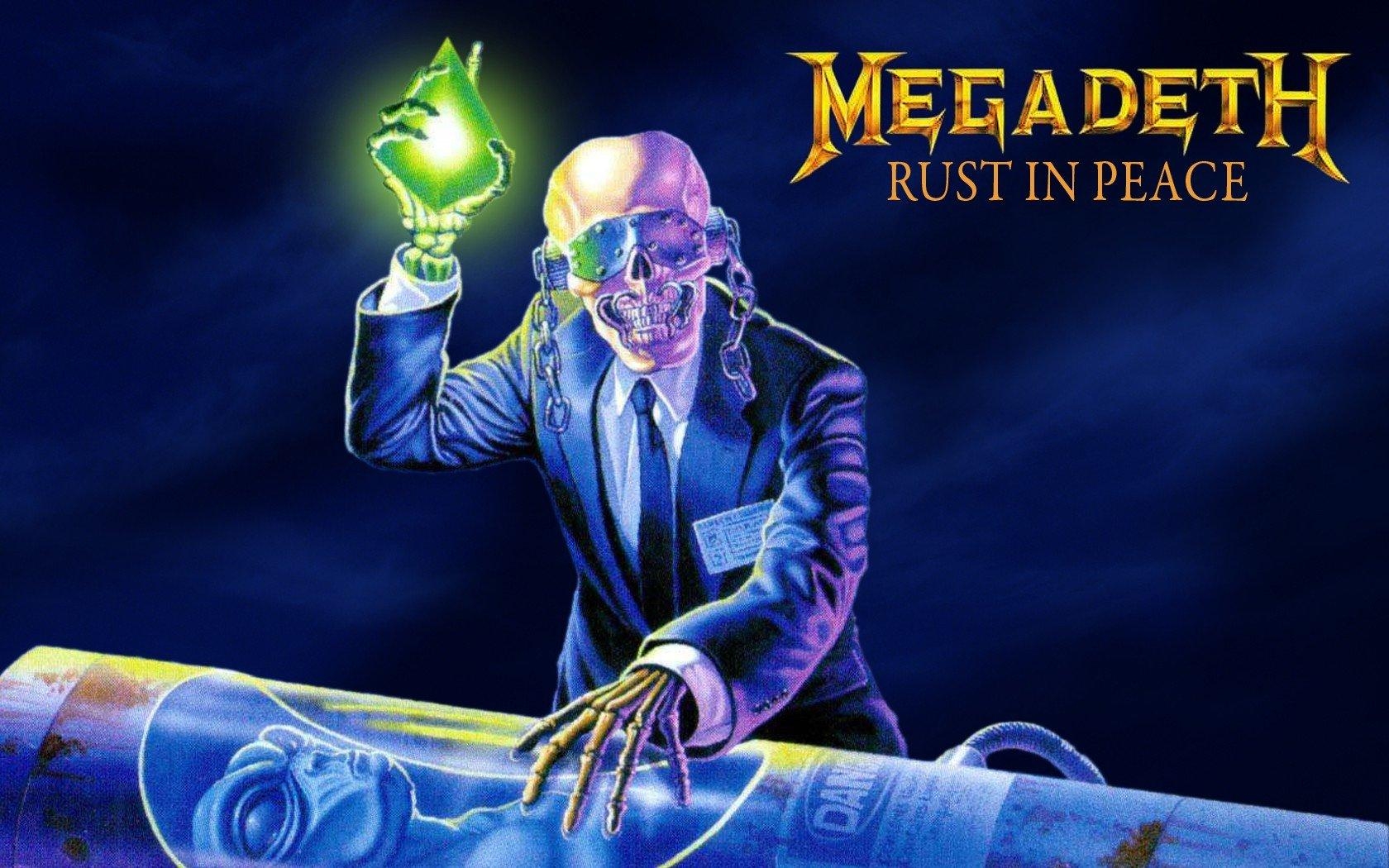 1680x1050 Rust in Peace, Vic Rattlehead, Megadeth, Thrash metal, Big Heavy metal, Dave Mustaine, Band, 90s HD Wallpaper / Desktop and Mobile Image & Photo, Desktop