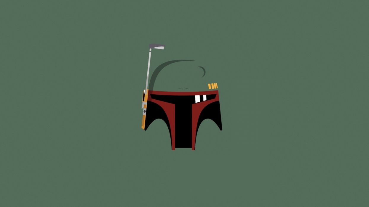 1250x700 Star wars minimalistic boba fett artwork wallpaperx1440, Desktop