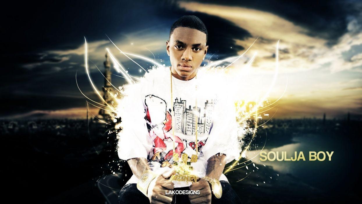 1250x700 SOULJA BOY rap rapper hip hop gangsta poster wallpaperx1080, Desktop