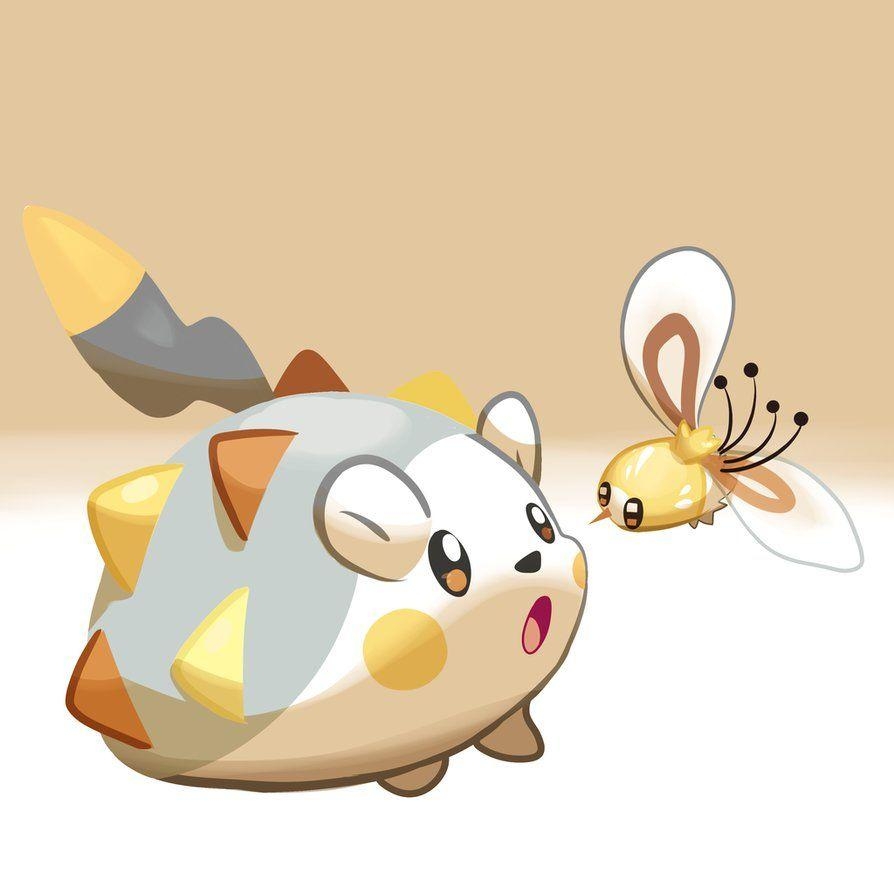 900x900 Togedemaru and Cutiefly. Pokémon Sun and Moon, Phone